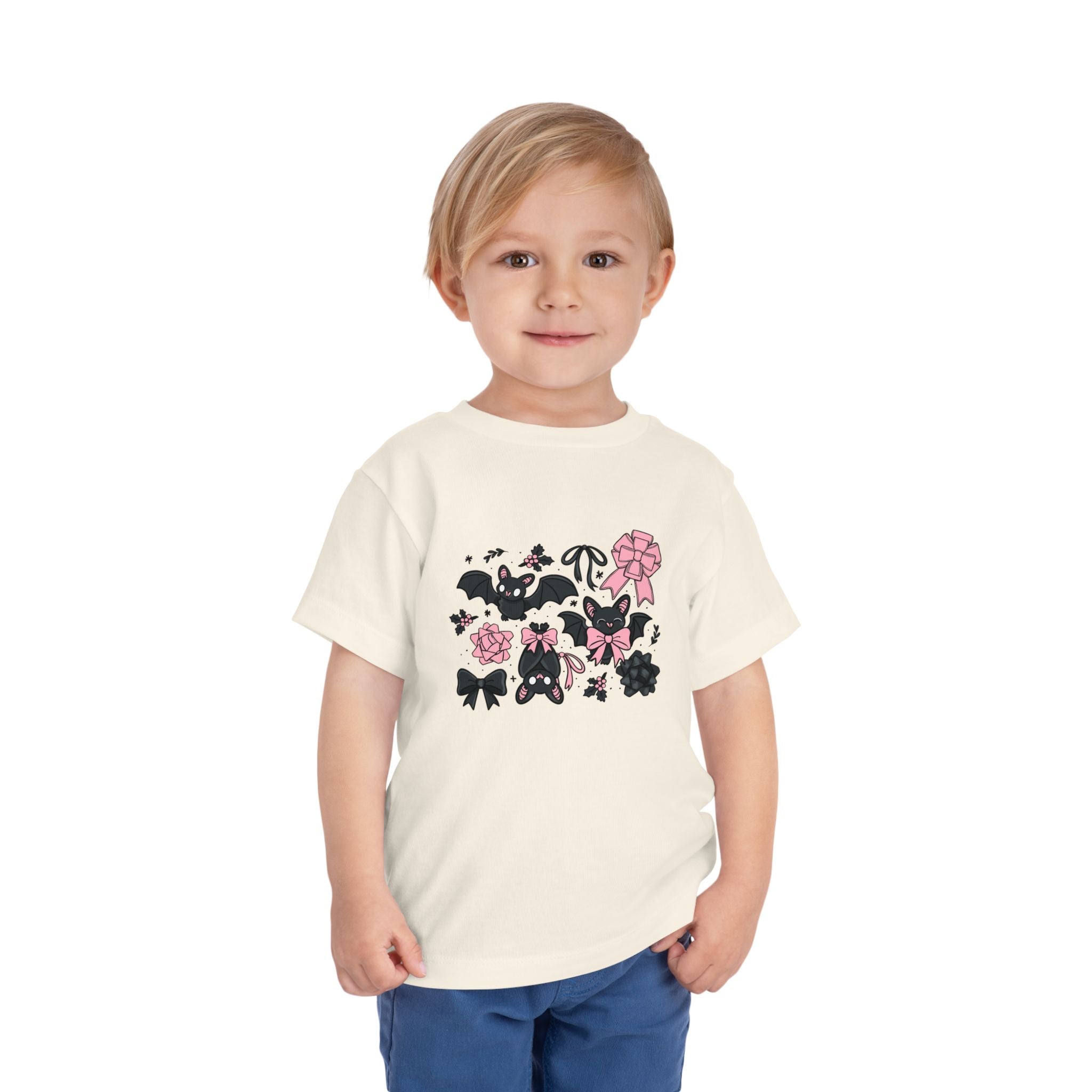 Bats & Bows Toddler Short Sleeve Tee
