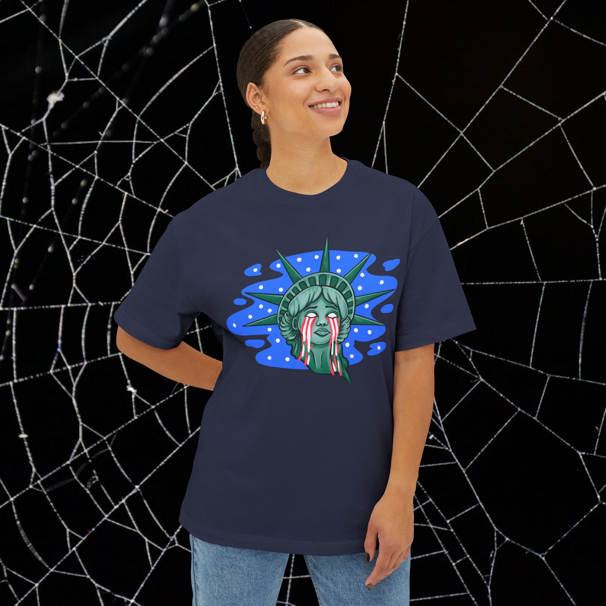 Liberty for All - Unisex Relaxed Boxy Tee