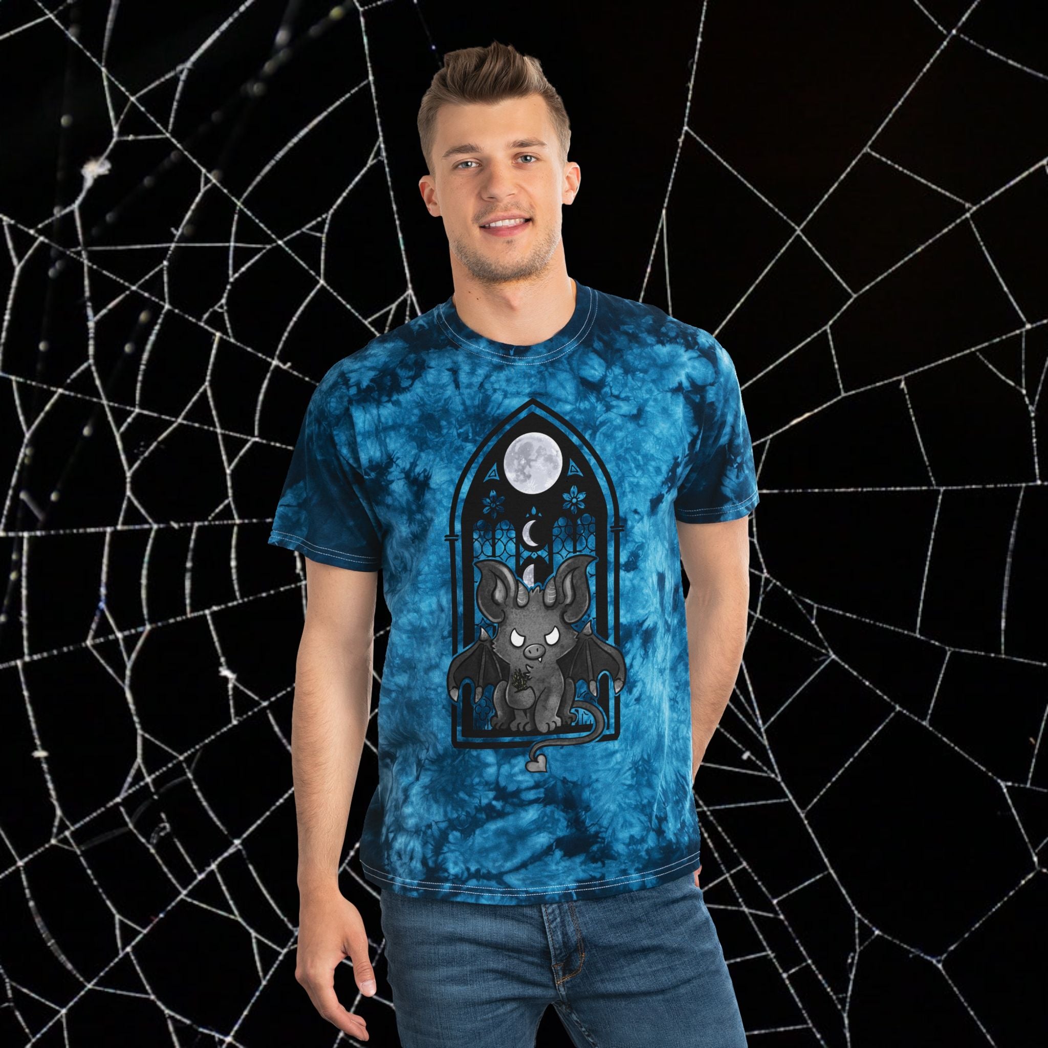 Gargoyle - Unisex Dyed Tee - Hextober