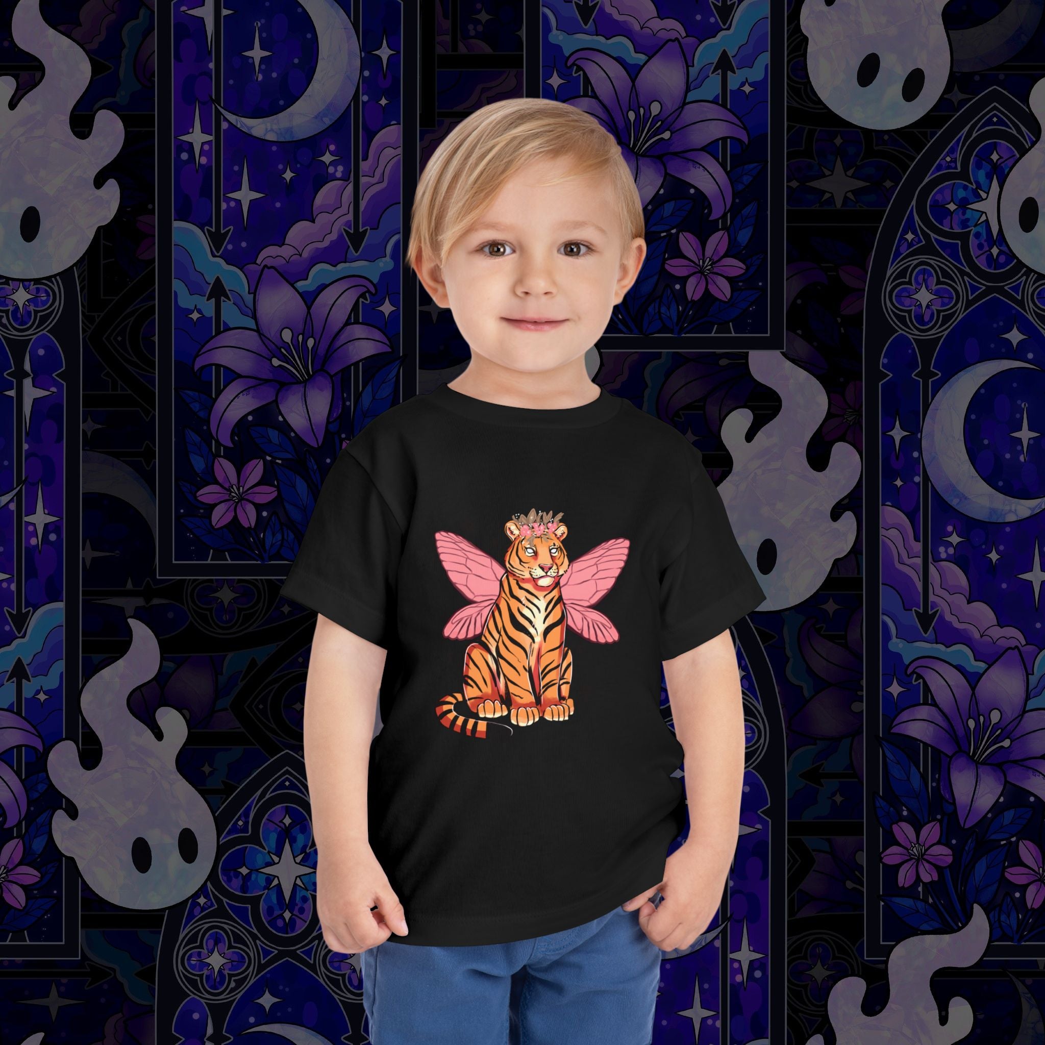 Tiger Fae Toddler Tee — Kids Shirt