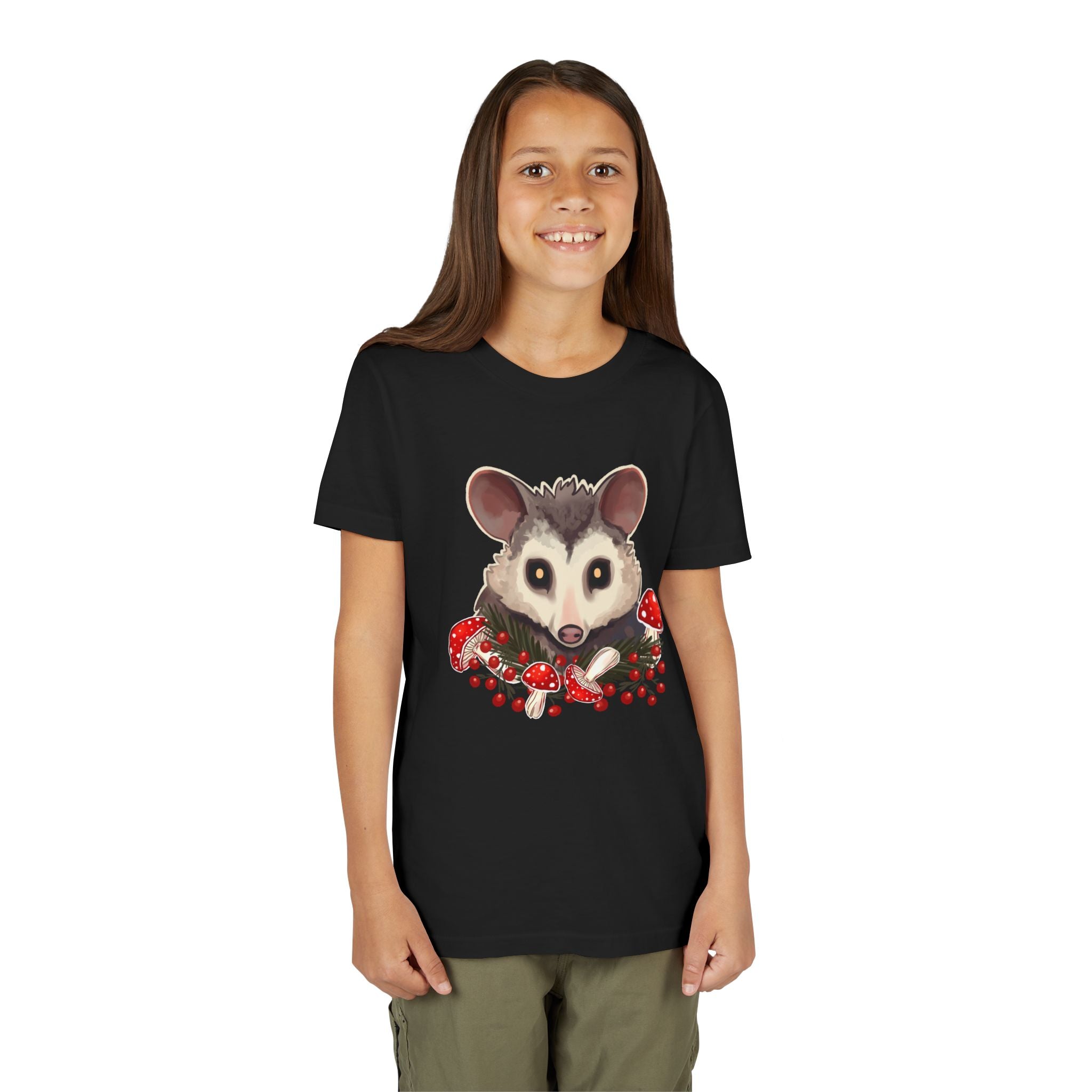 Cottage Possum Youth Short Sleeve Tee