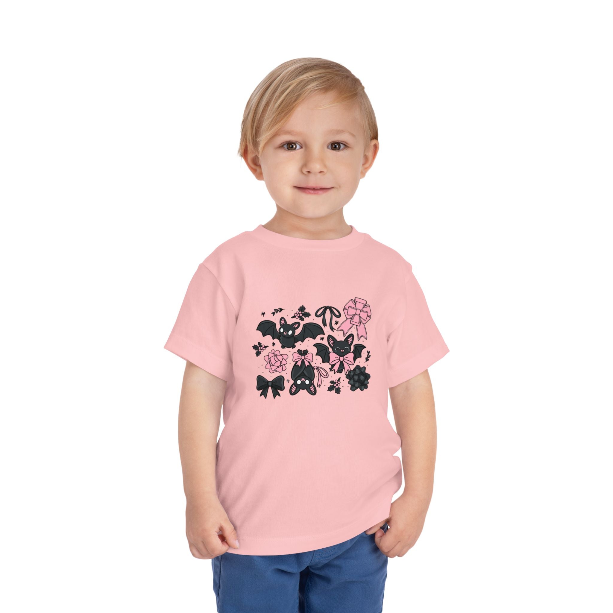 Bats & Bows Toddler Short Sleeve Tee