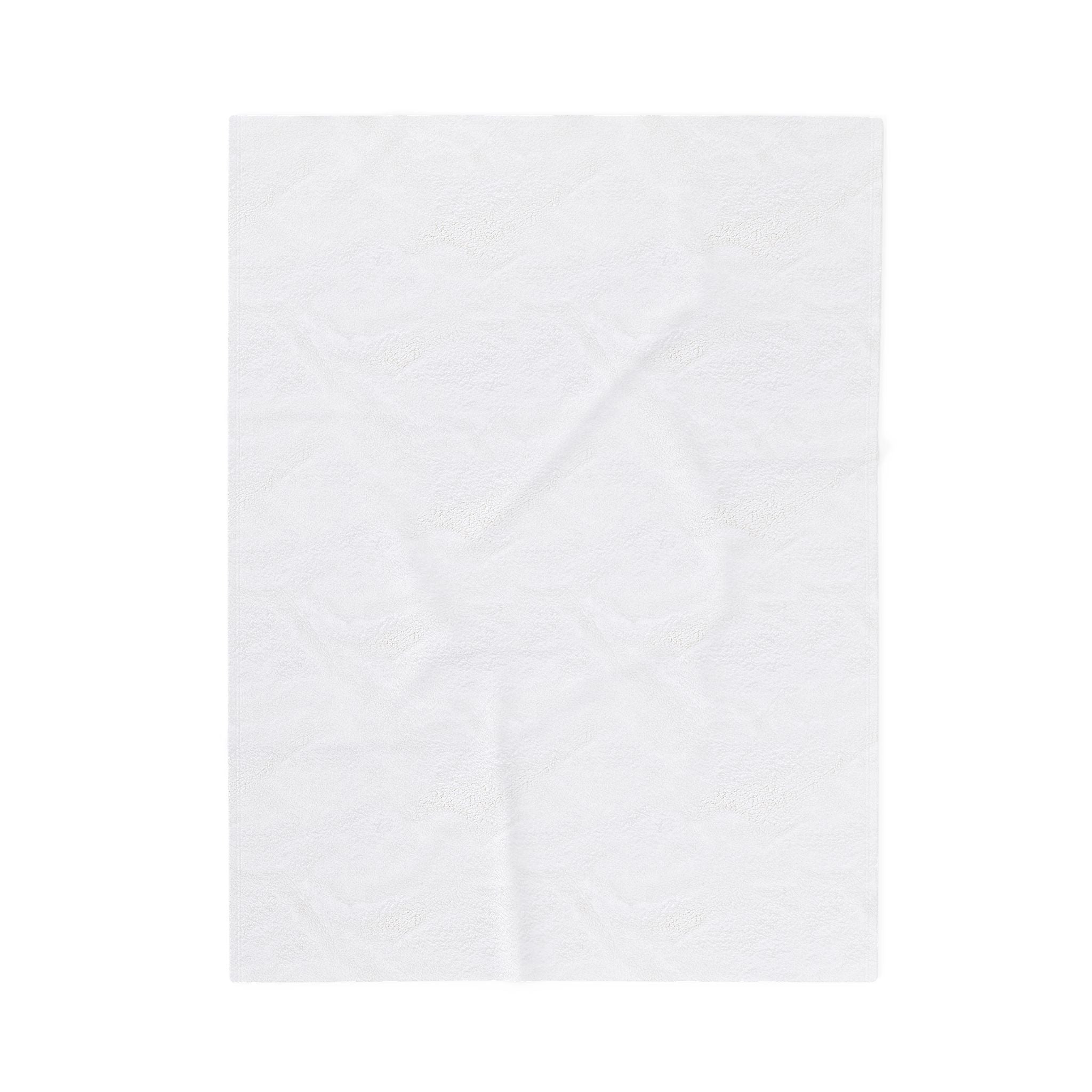 Moonshell Garden - Cozy Velveteen Plush Blanket