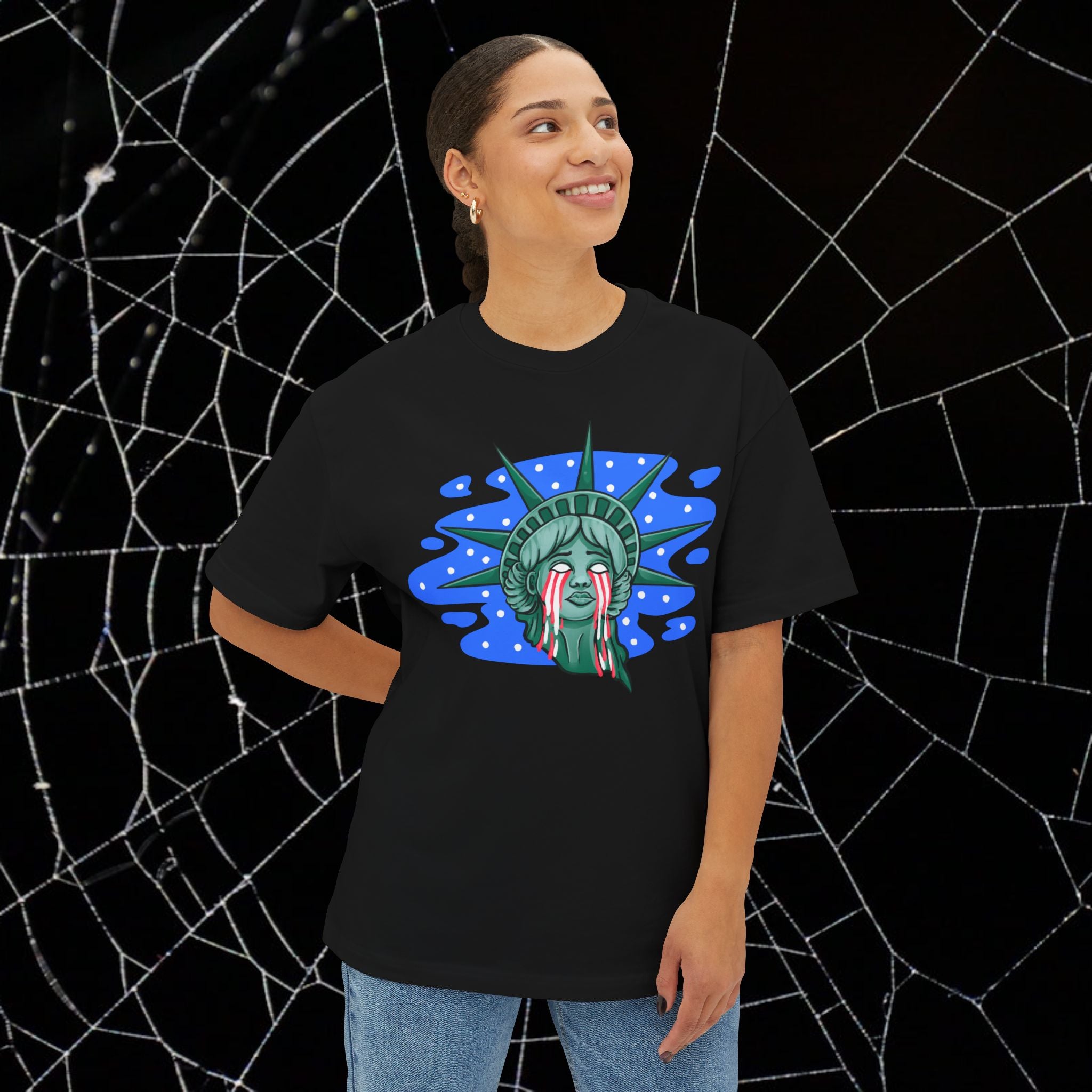 Liberty for All - Unisex Relaxed Boxy Tee