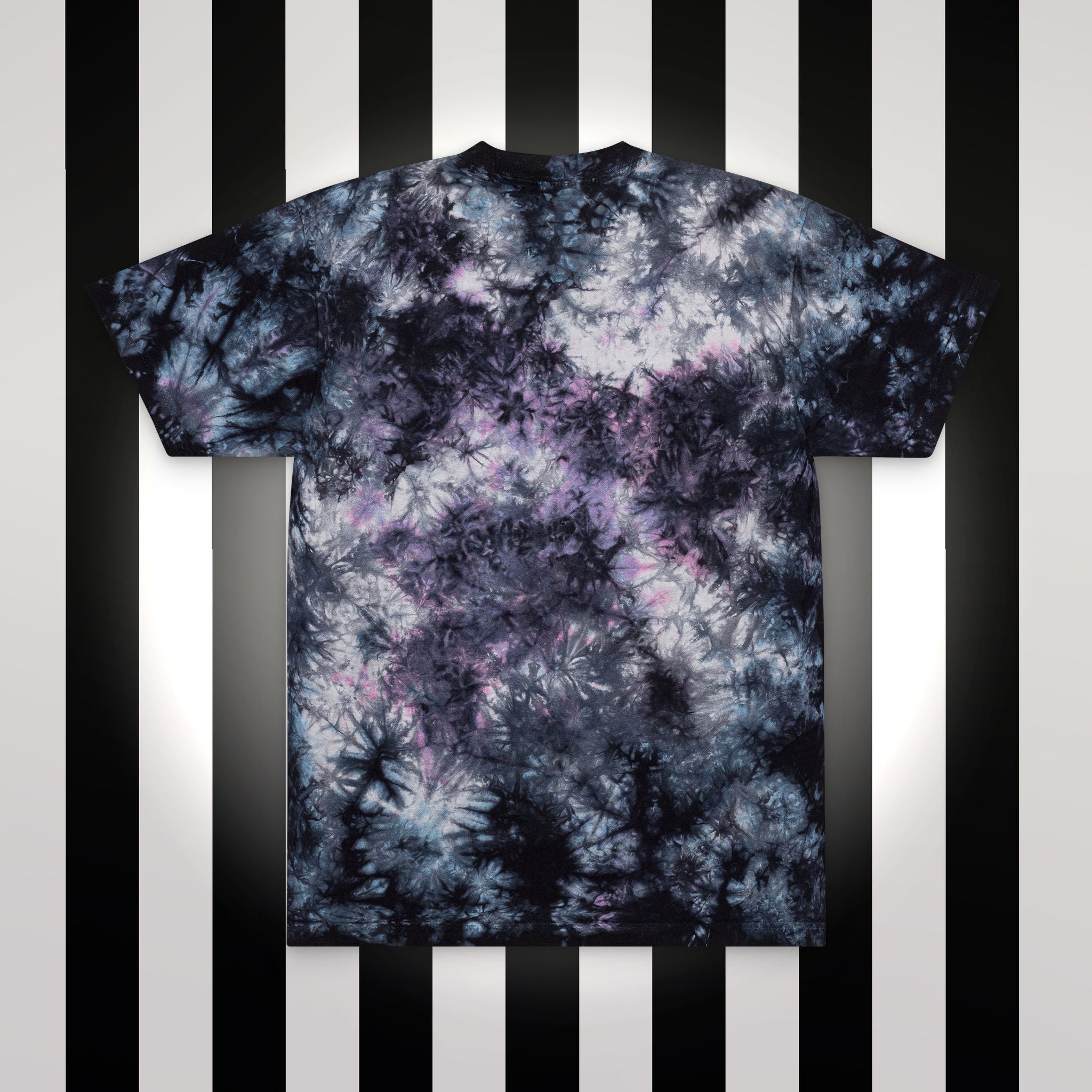 Ughmerica Oversized Tie-Dye T-Shirt — Embroidered anti-fourth of July, FDT Black & White Grunge