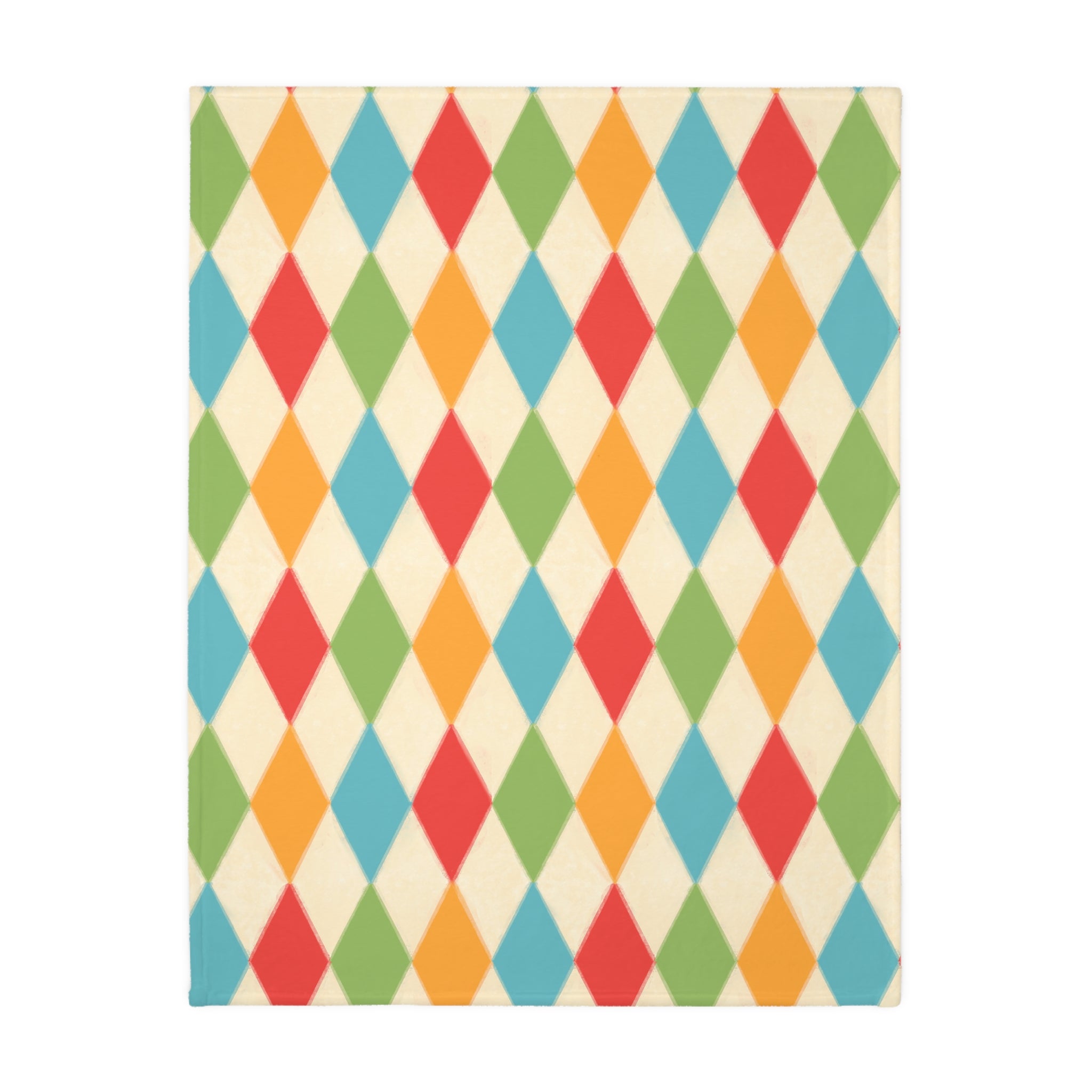 Circus Bats Blanket — Double Sided Reversible Velveteen Throw
