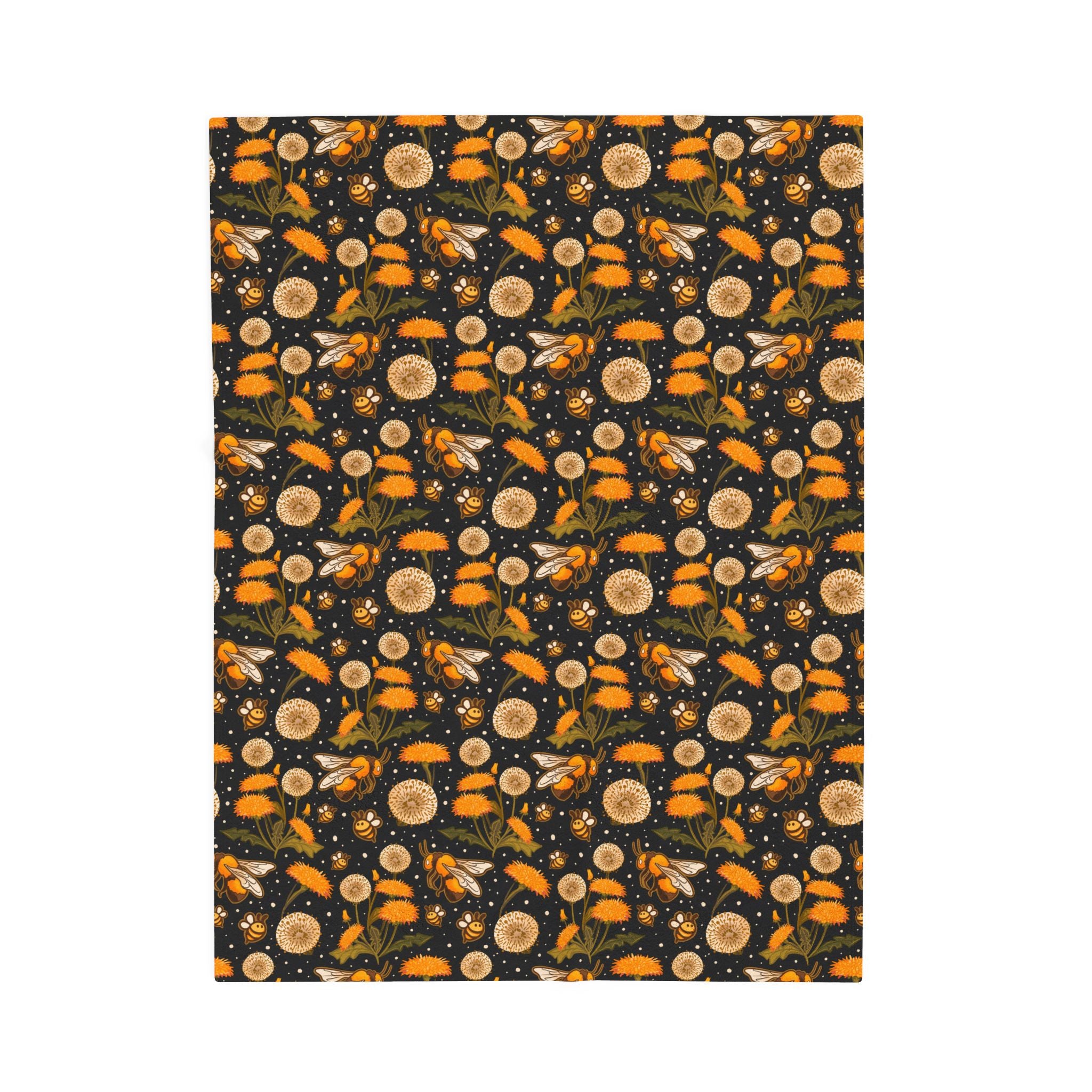 Beewitched - Cozy Velveteen Plush Blanket