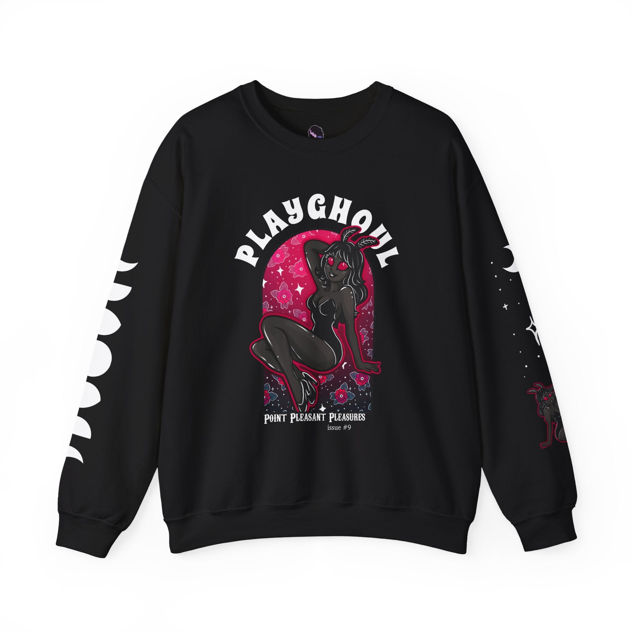 Mothwoman PLAYGHOUL crewneck sweatshirt