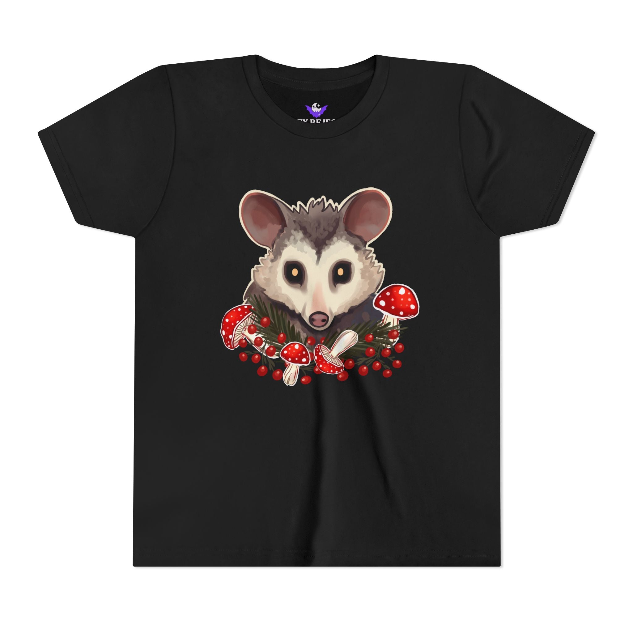Cottage Possum Youth Short Sleeve Tee