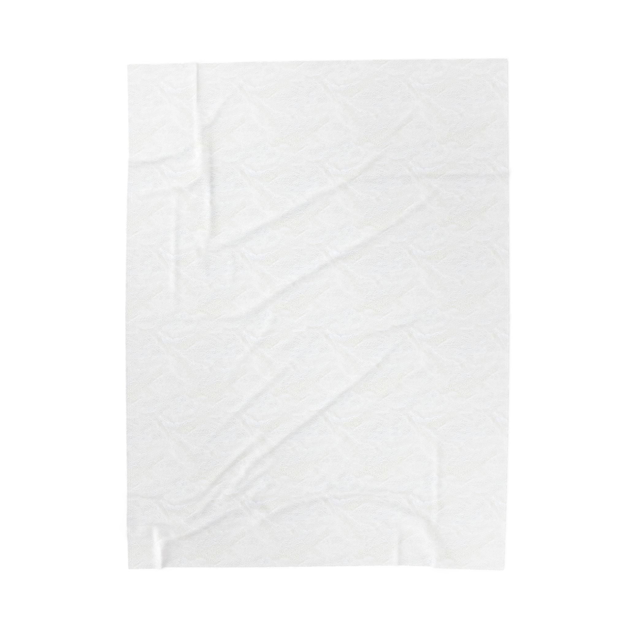 Moonshell Garden - Cozy Velveteen Plush Blanket