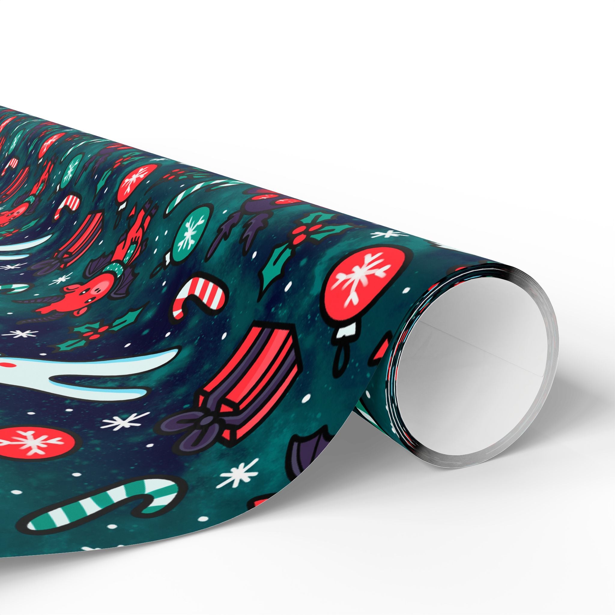 Merry Cryptid Wrapping Paper, Gift Wrap for Any Occasion, Unique Gift Packaging, Eco-Friendly, Holiday Wrapping, Birthday Celebration