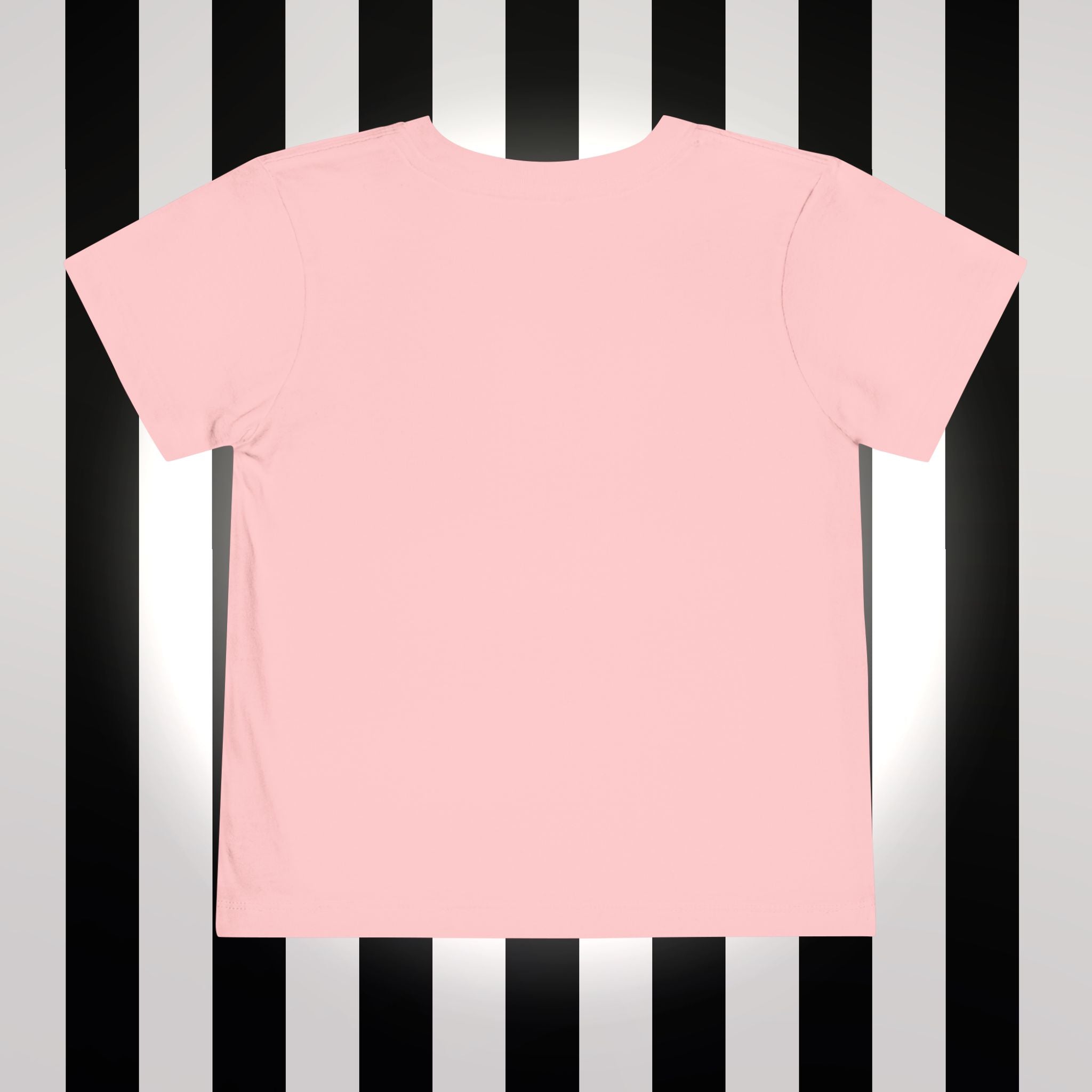 Toddler Tee - "Wicked Little Rebel" Pink Bubble Letter Shirt