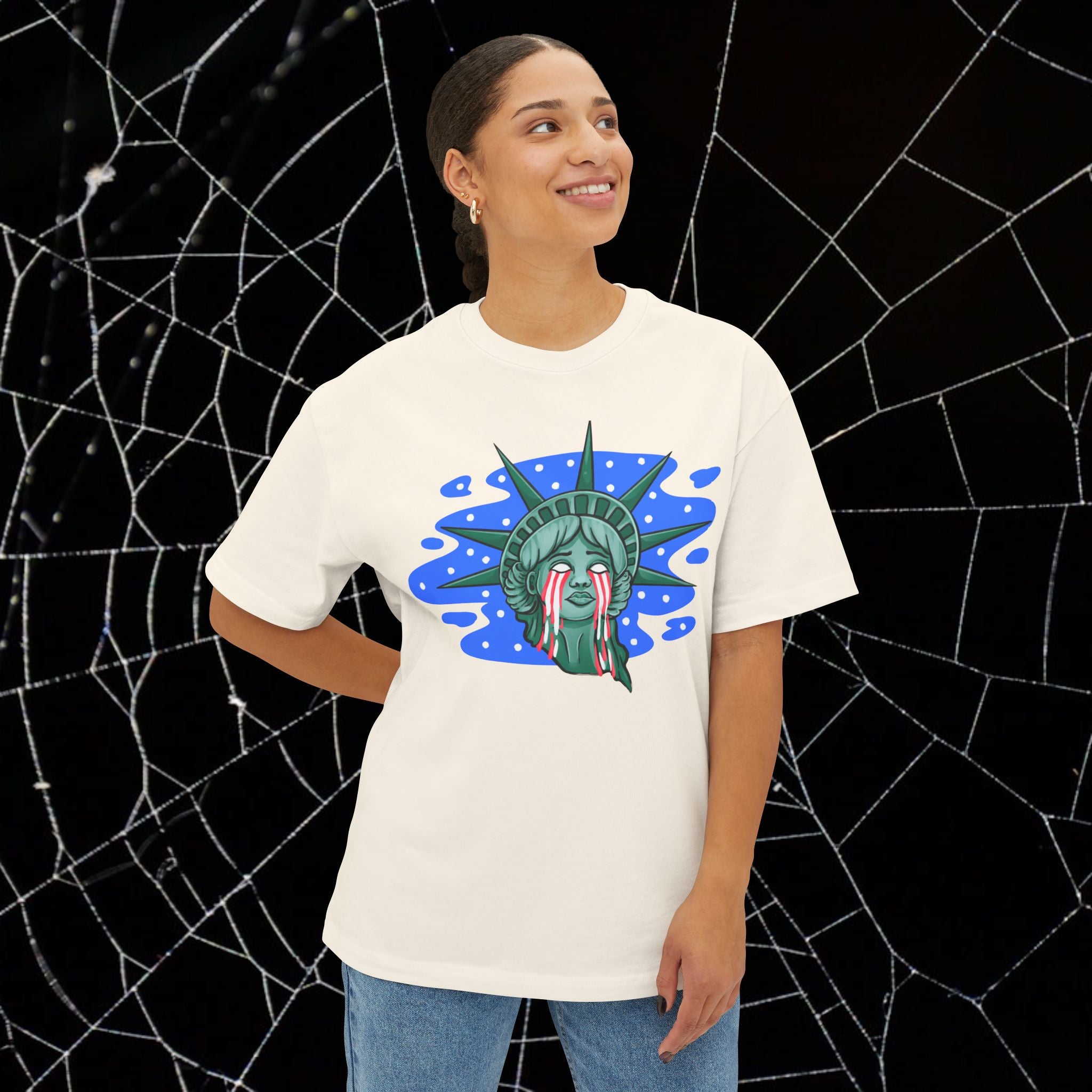 Liberty for All - Unisex Relaxed Boxy Tee