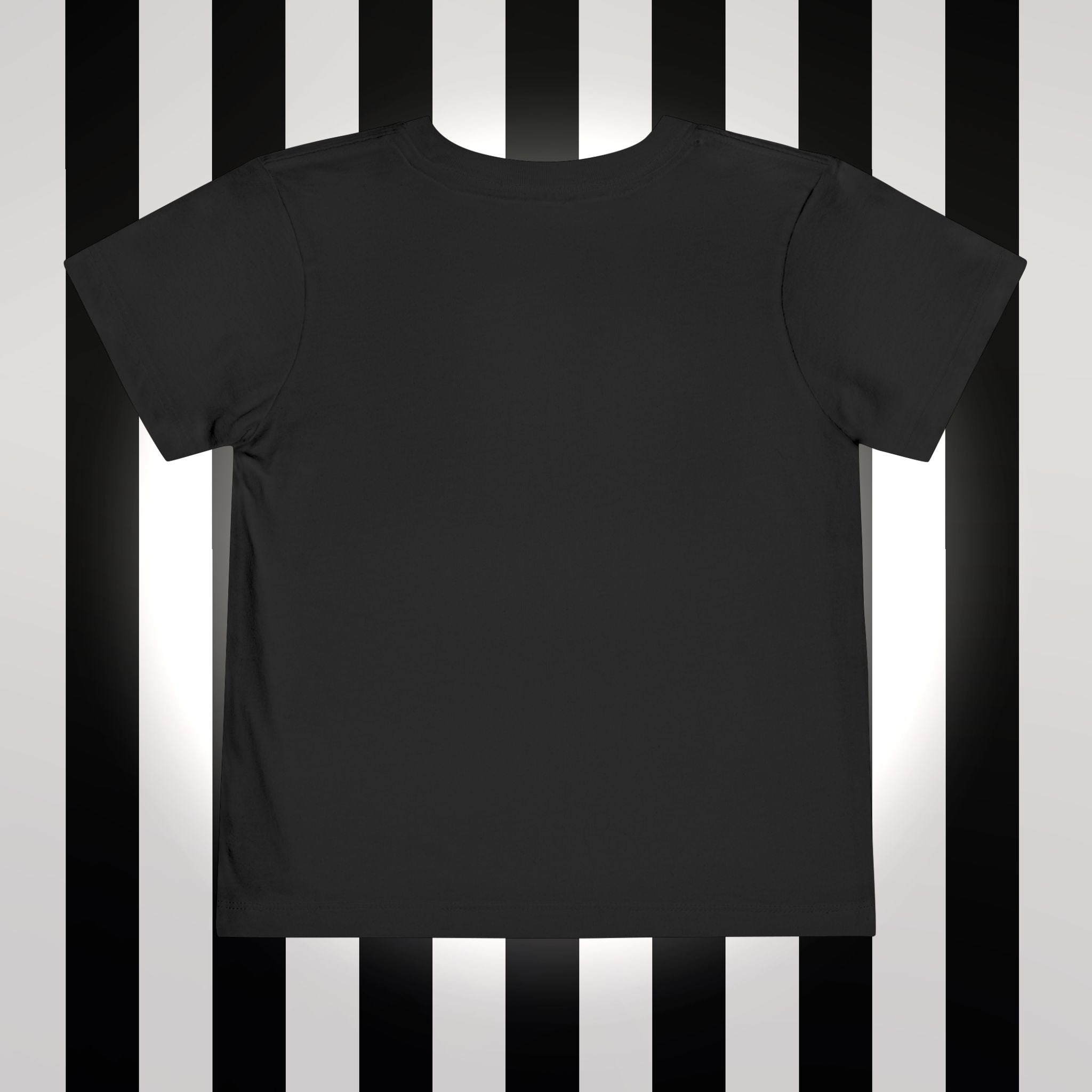 Toddler Tee - "Wicked Little Rebel" Pink Bubble Letter Shirt