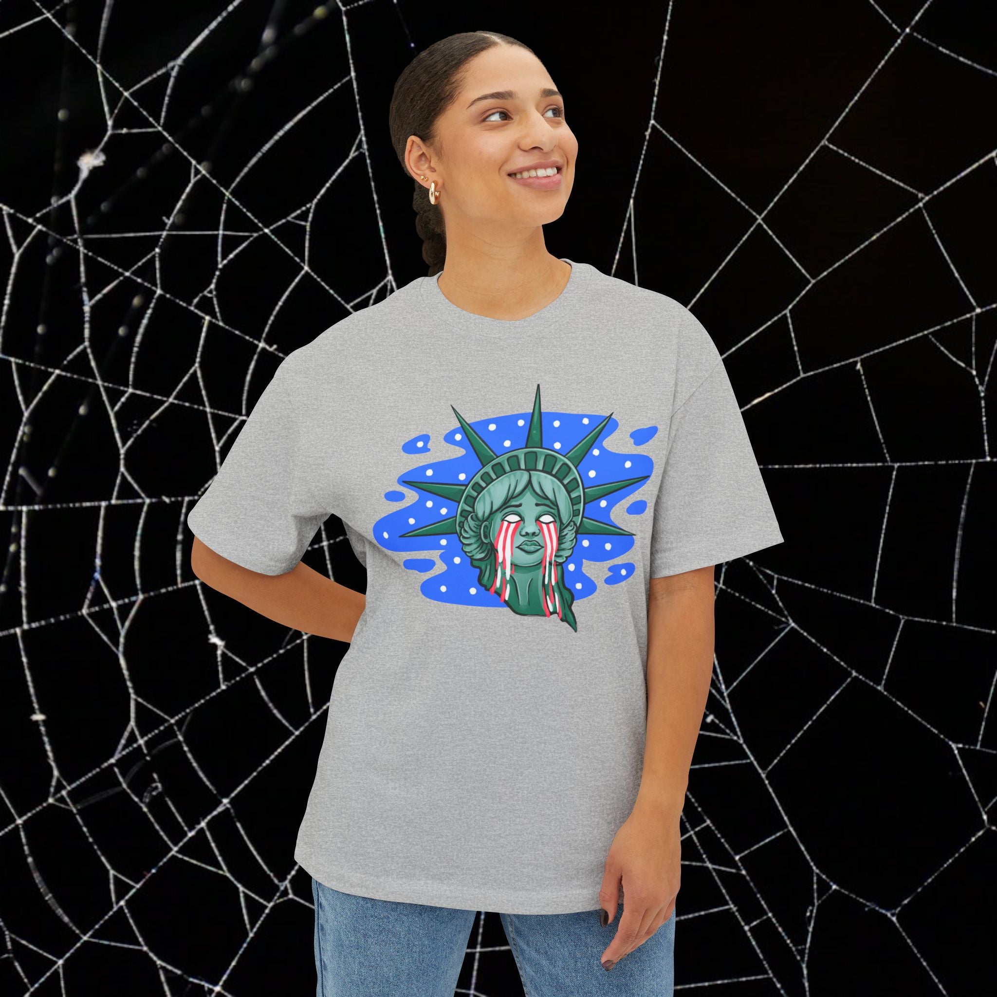 Liberty for All - Unisex Relaxed Boxy Tee