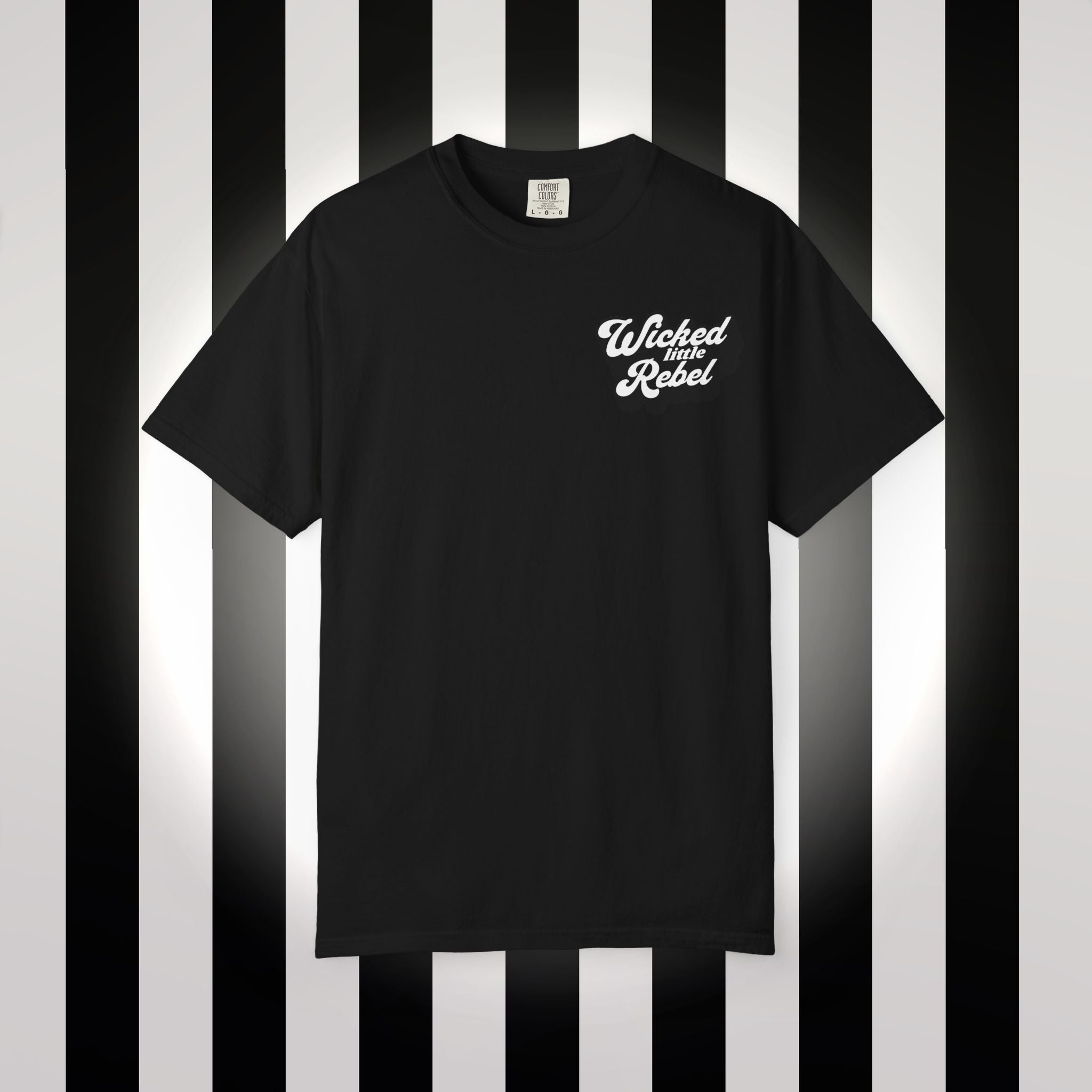 Wicked Little Rebel Pocket Unisex T-shirt