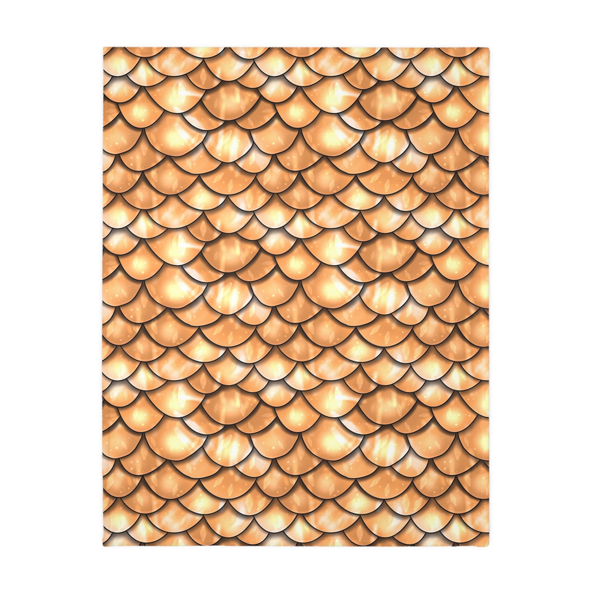 Sleepy Dragon Blanket — Double Sided Reversible Velveteen Throw