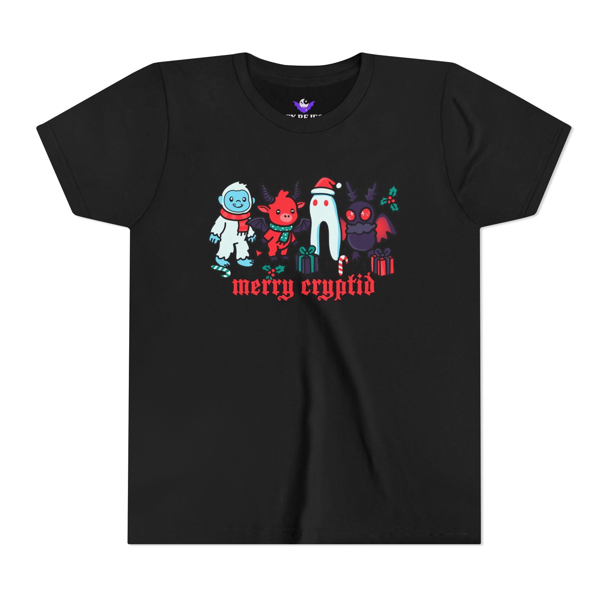Merry Cryptid Youth Short Sleeve Tee