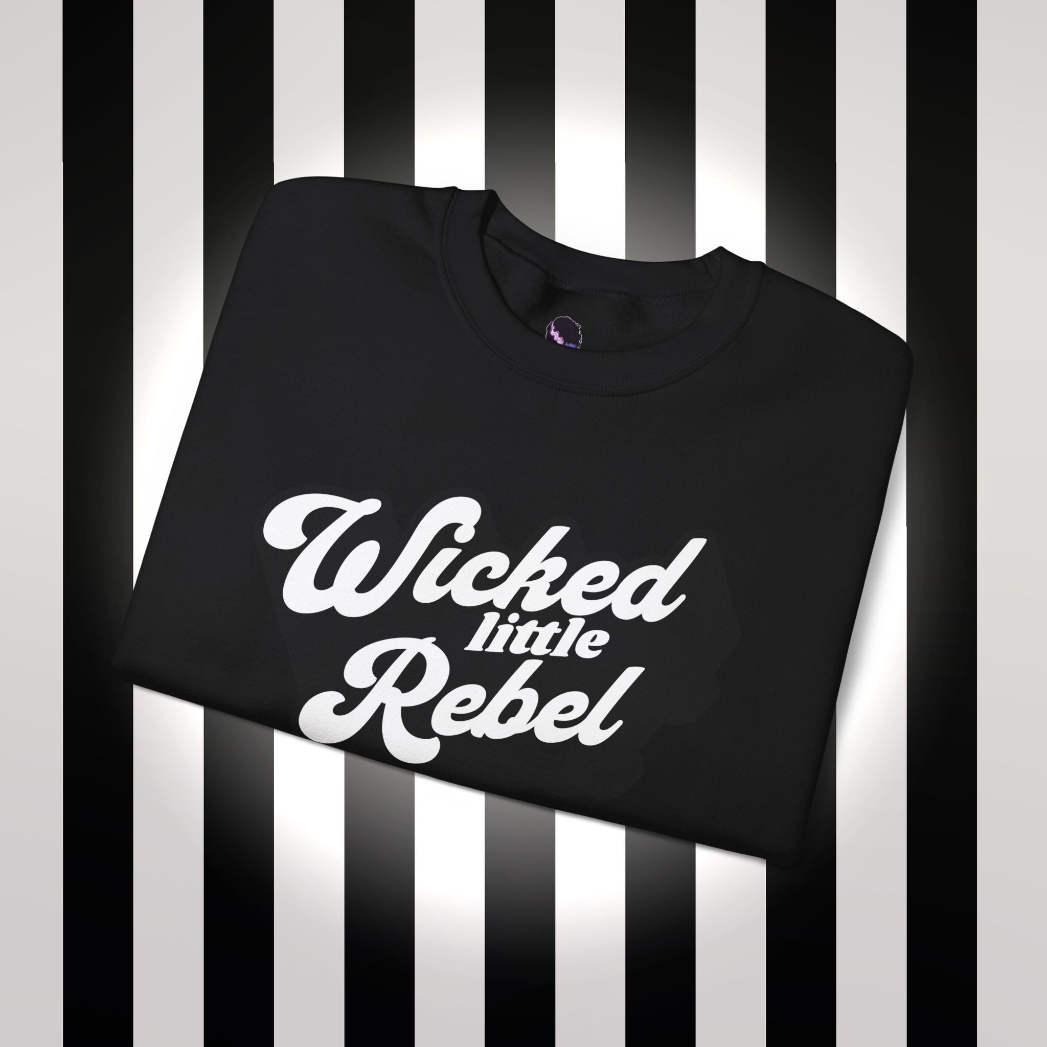 Wicked little rebel crewneck sweatshirt