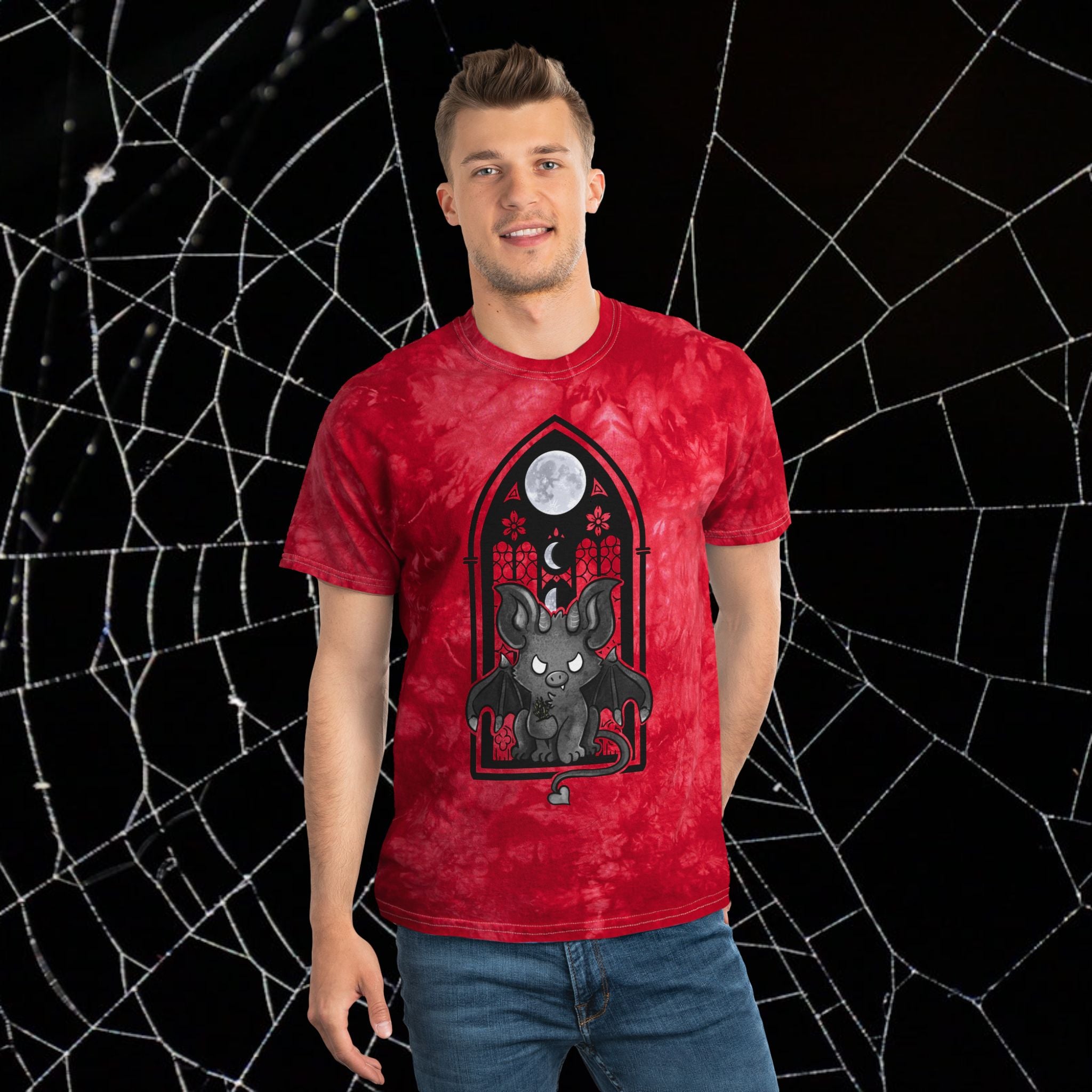 Gargoyle - Unisex Dyed Tee - Hextober