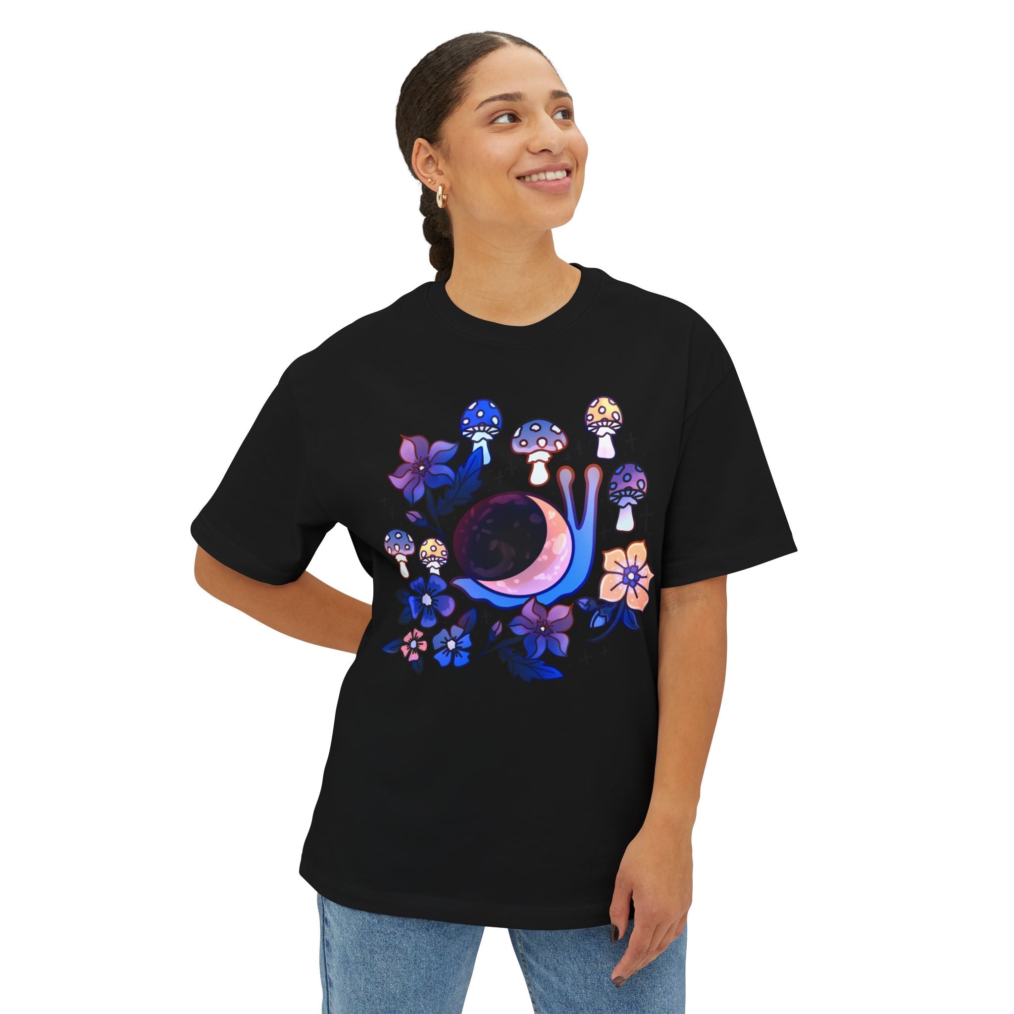Moonshell Garden Unisex Adult Relaxed Tee