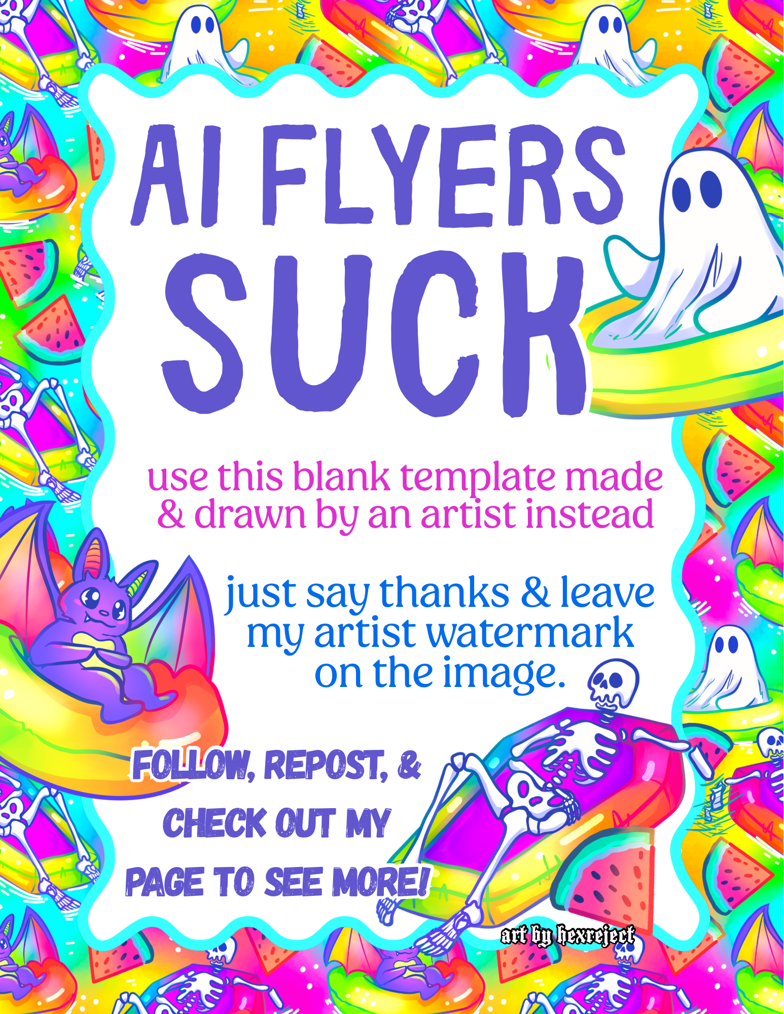 Artist-Made Flyer Template Bundle - NO AI