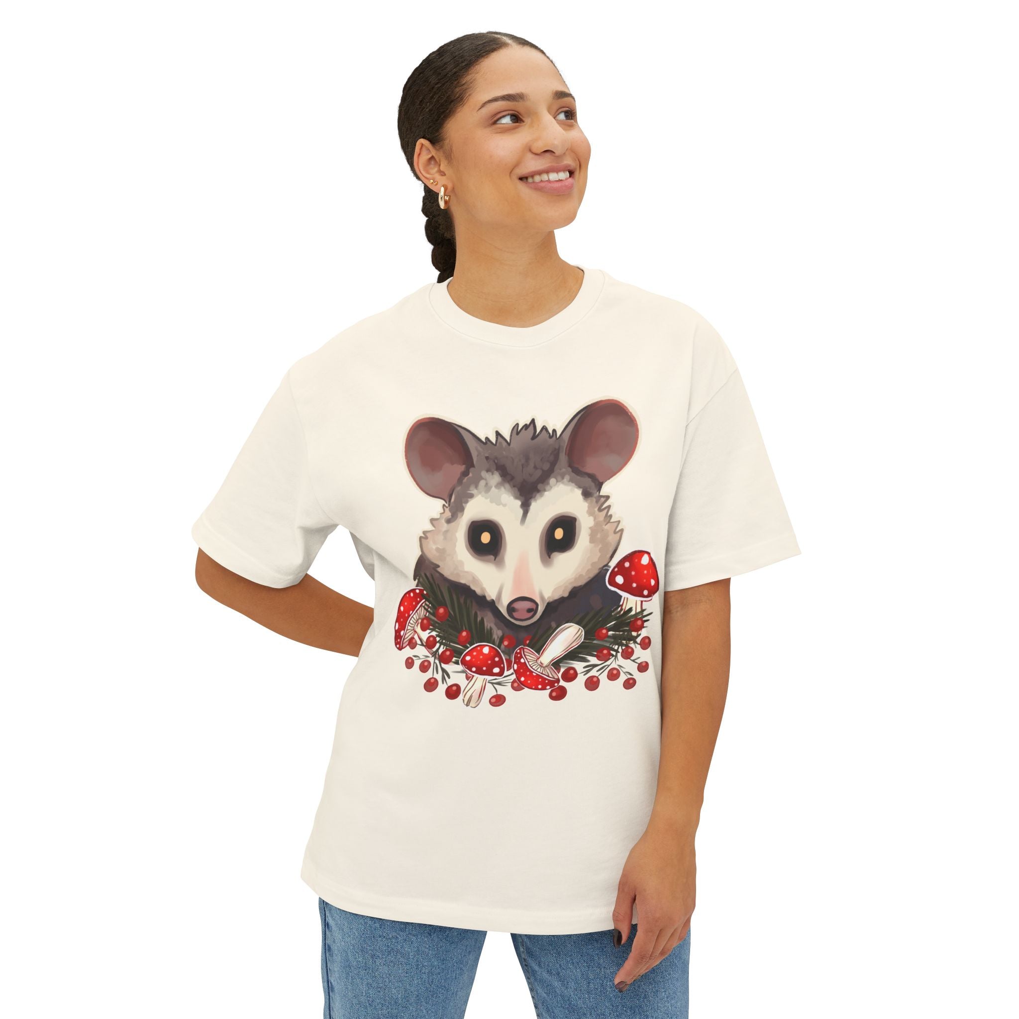Cottage Possum Unisex Adult Relaxed Tee