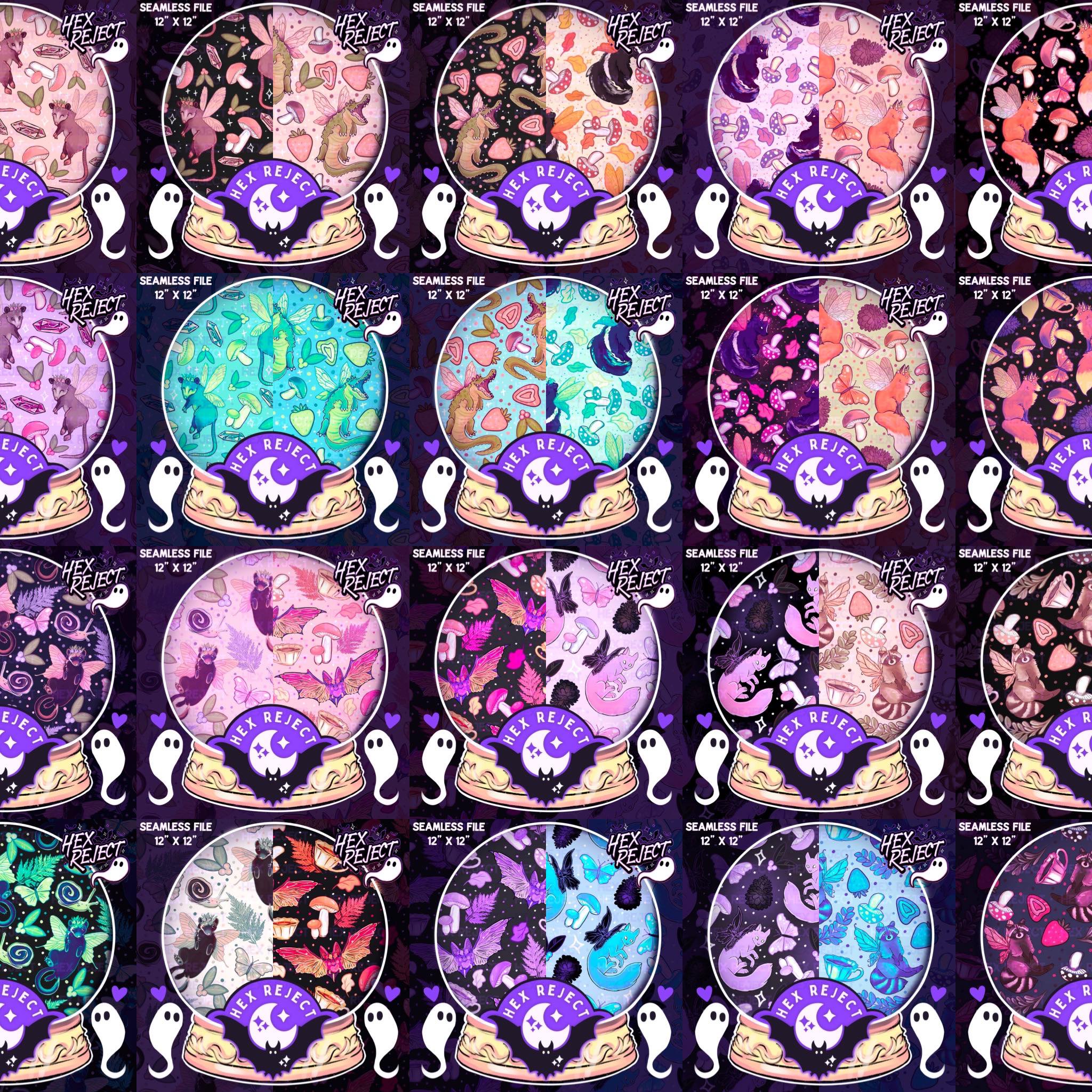 Fae Familiarspt 1 - Seamless bundle