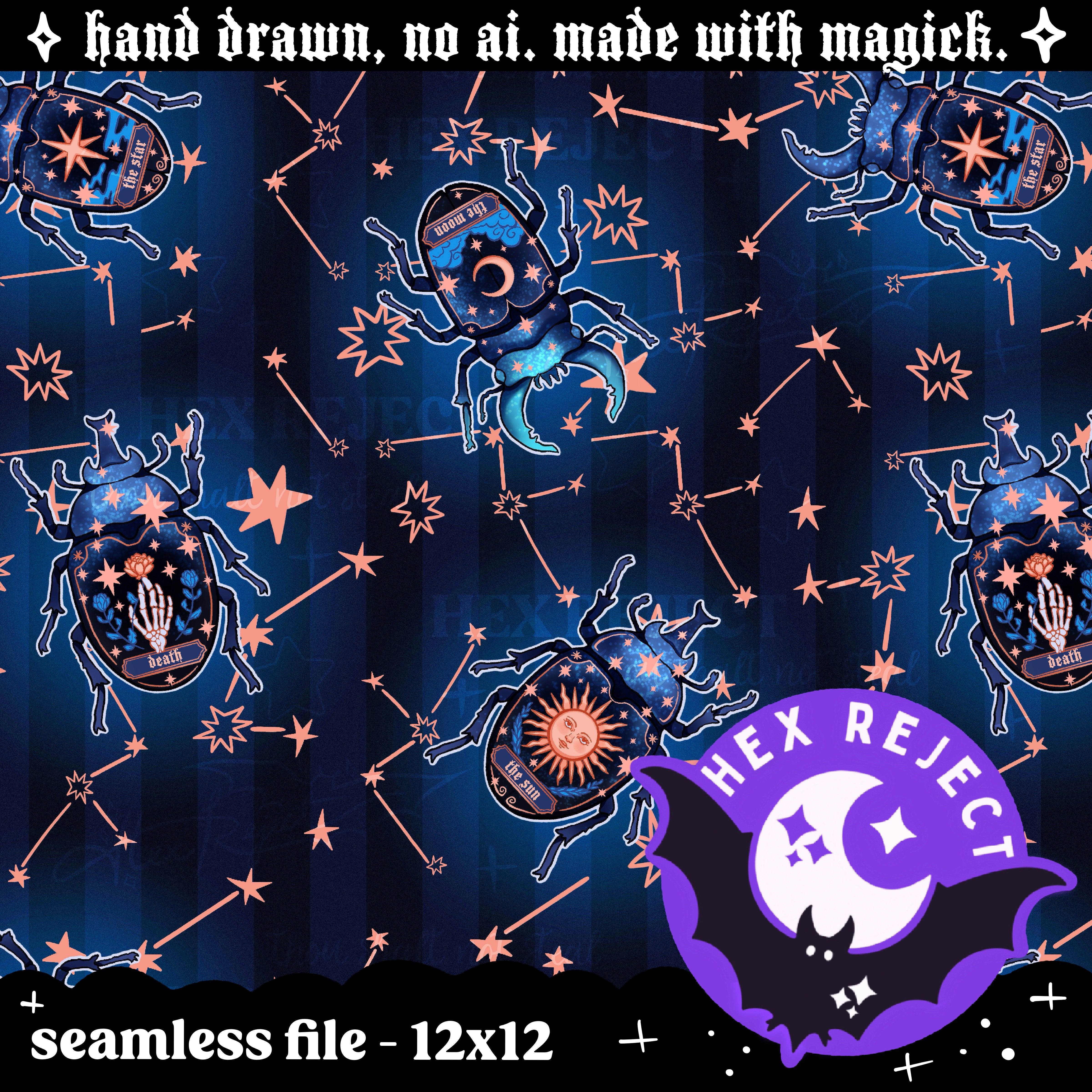 Insects & Bugs - Mystery Seamless or PNG files - Revealed