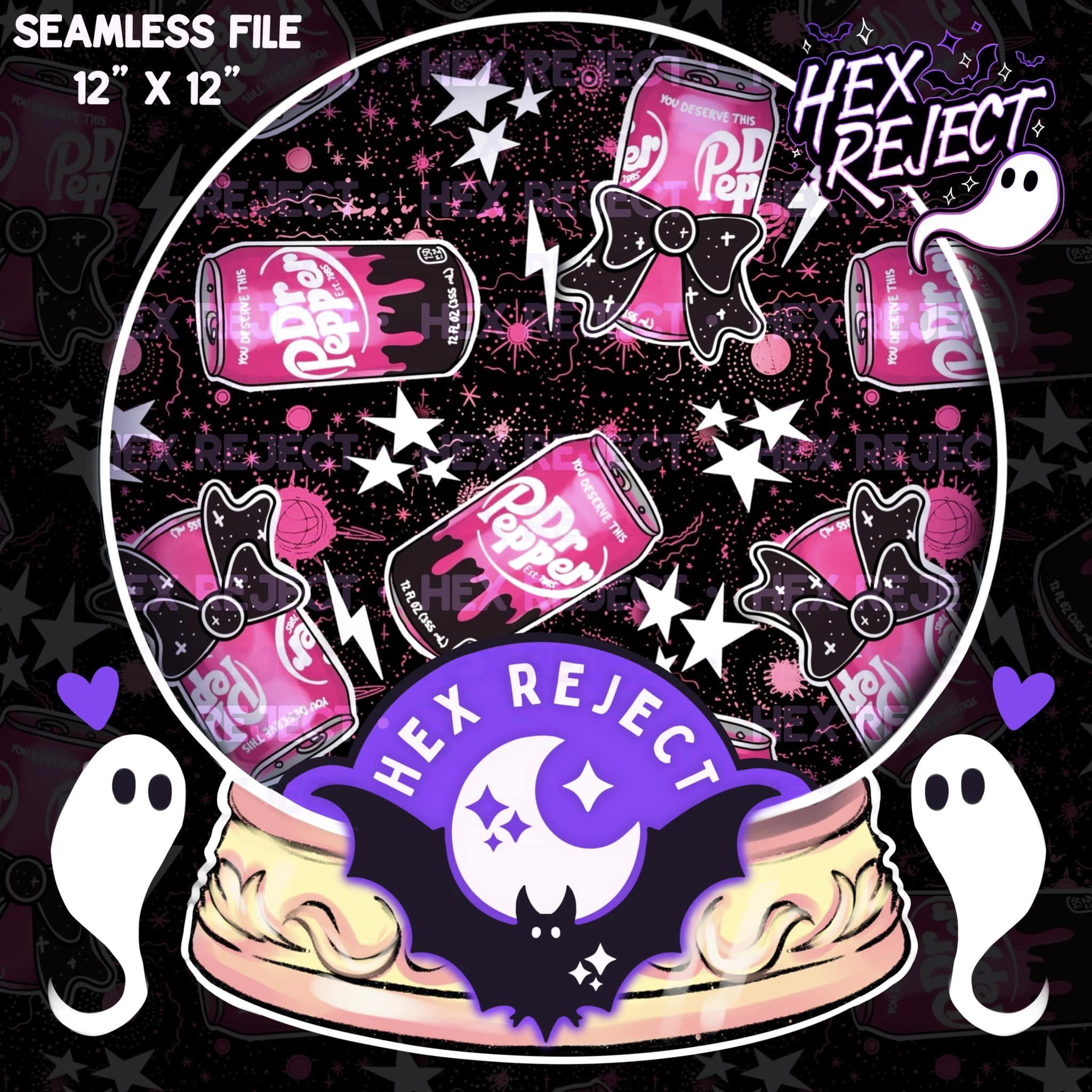 Spooky Soda - Seamless file