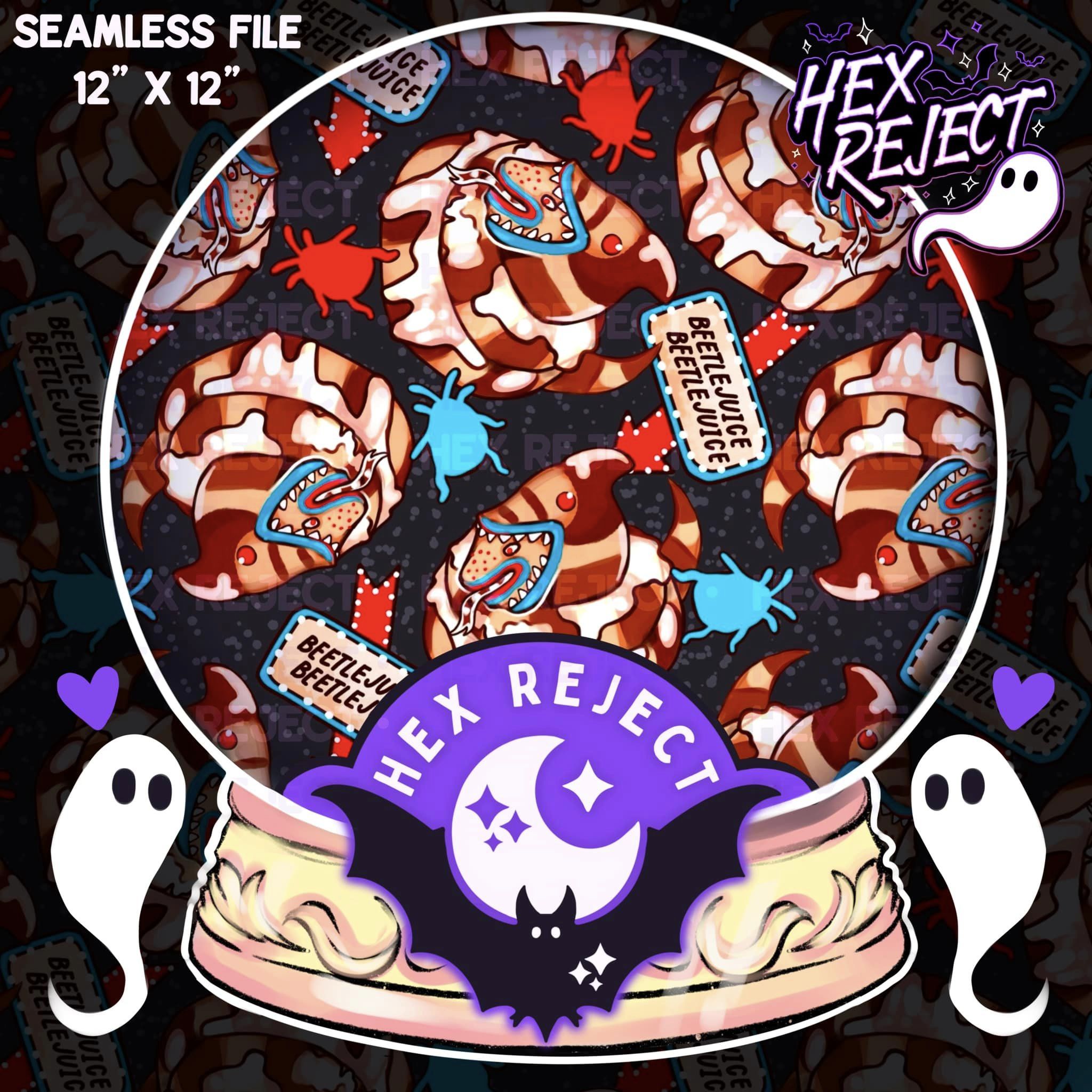 Cinnamon Sandworm Roll - Seamless file