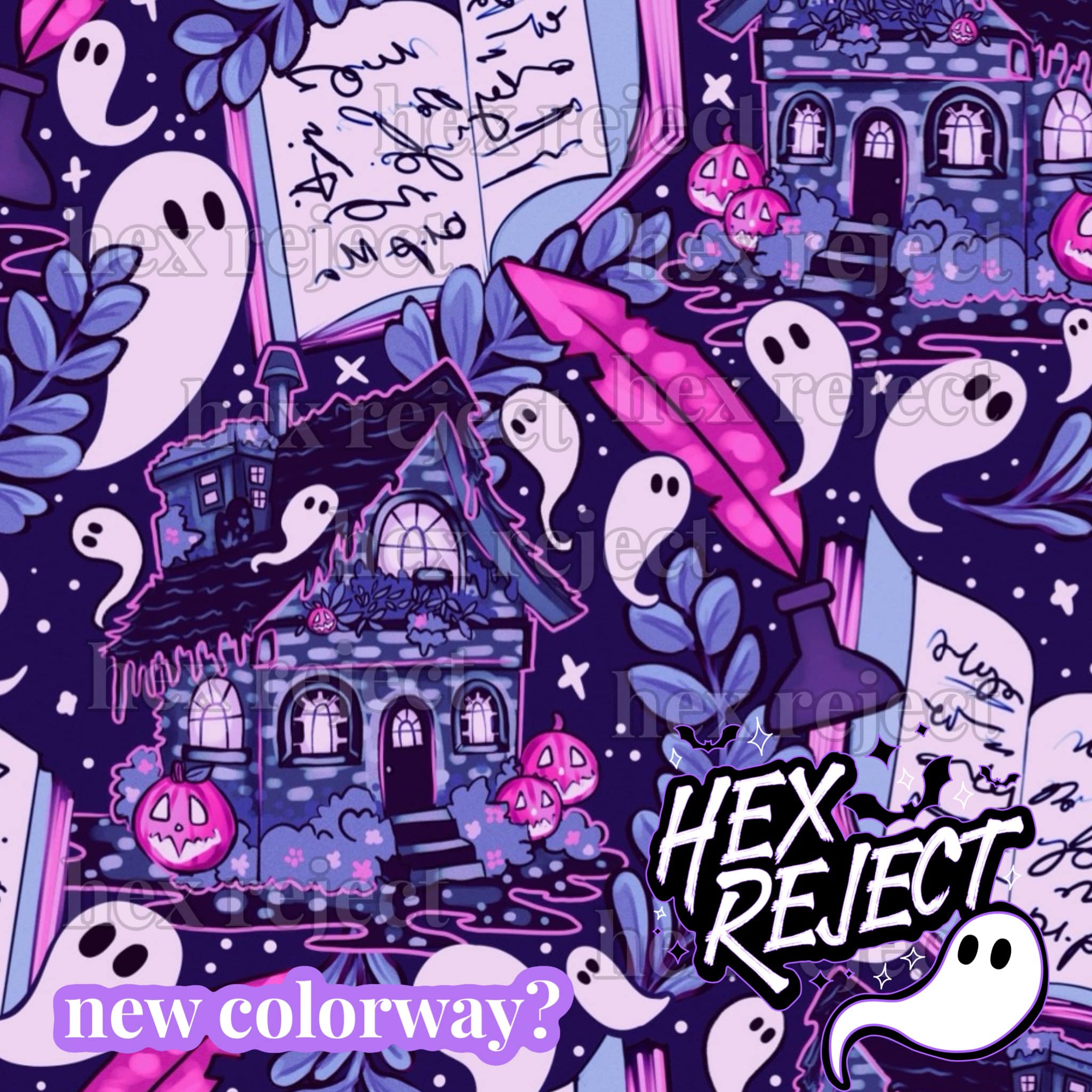 Haunted - Aesthetic Colorway - Seamless File