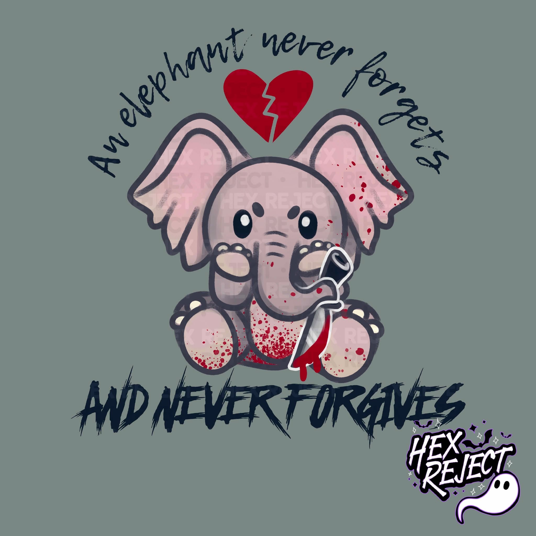 Never Forgets & Never Forgives - PNG / Sub file