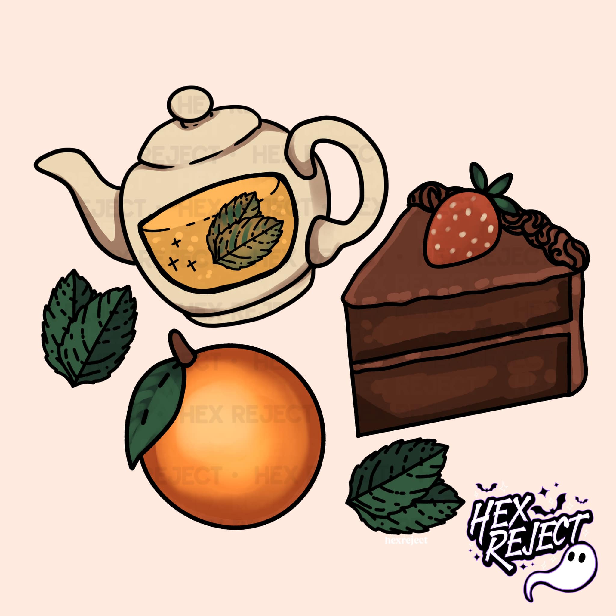 toxic tea party - PNG / Sub file