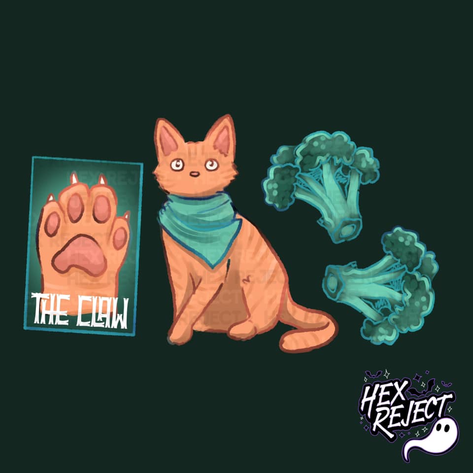 broccoli the cat - PNG / Sub file