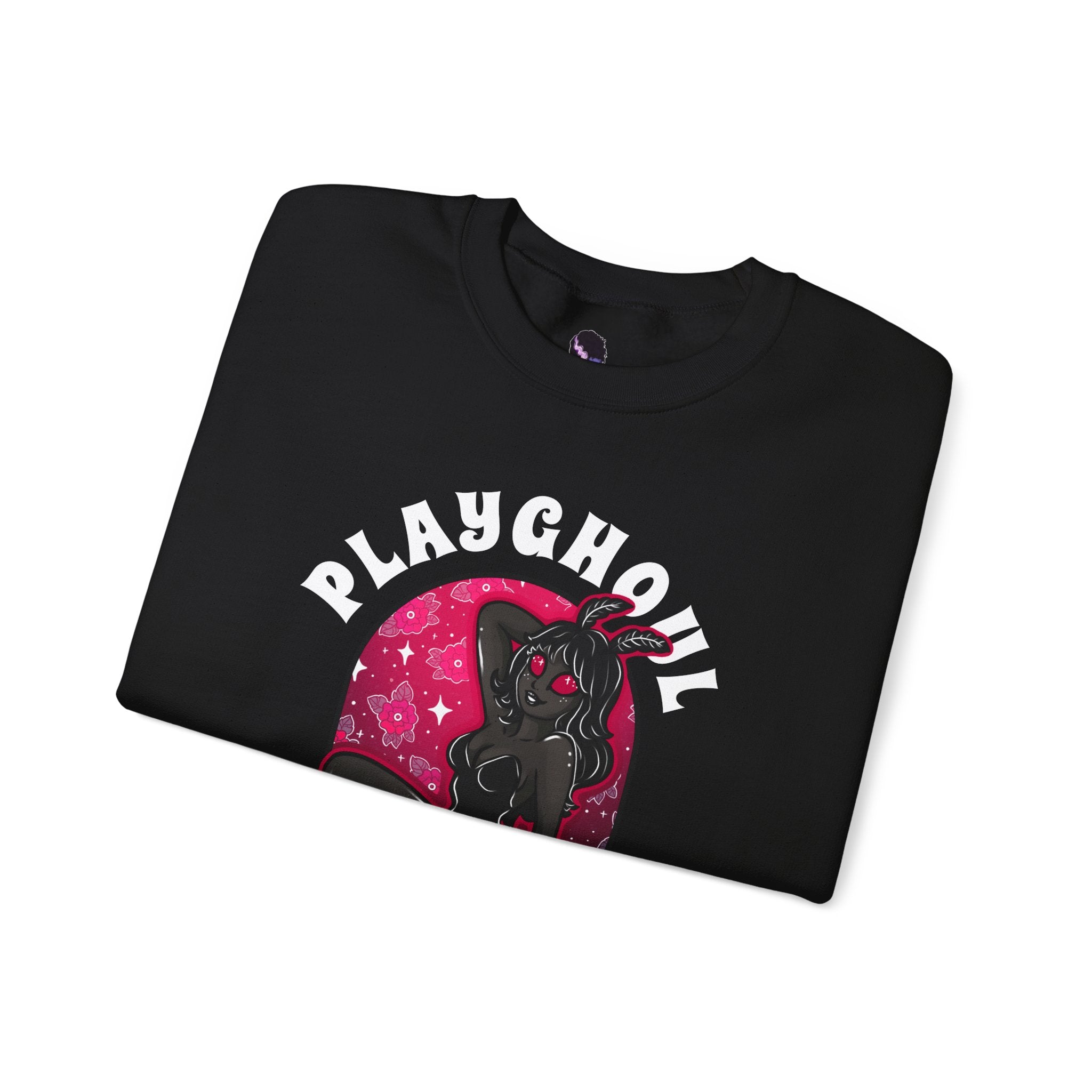 Mothwoman PLAYGHOUL crewneck sweatshirt
