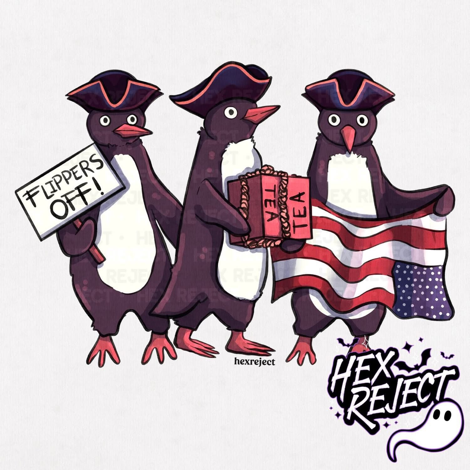 Penguin Protest - PNG / Sub file