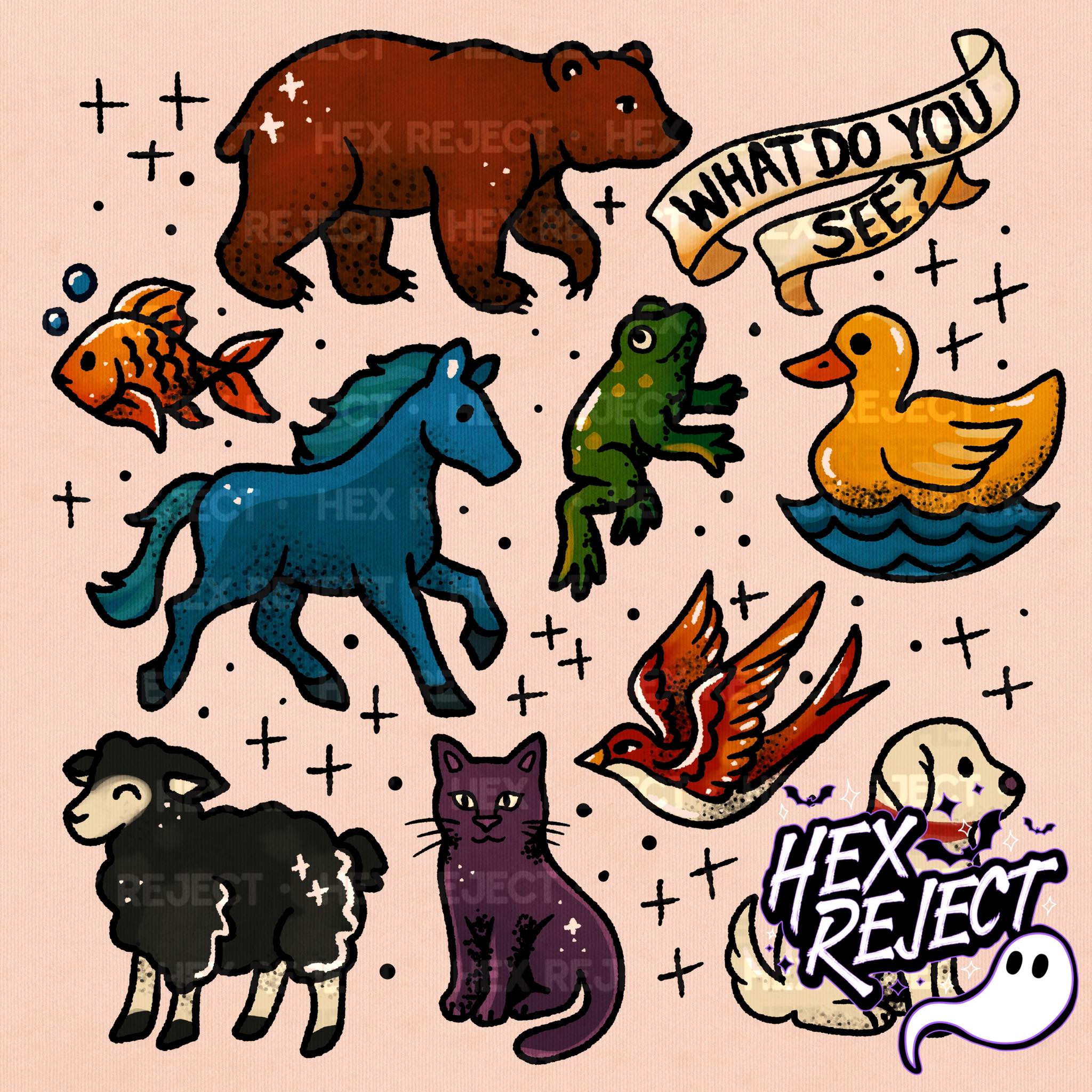 Tattoo Brown Bear - PNG / Sub file
