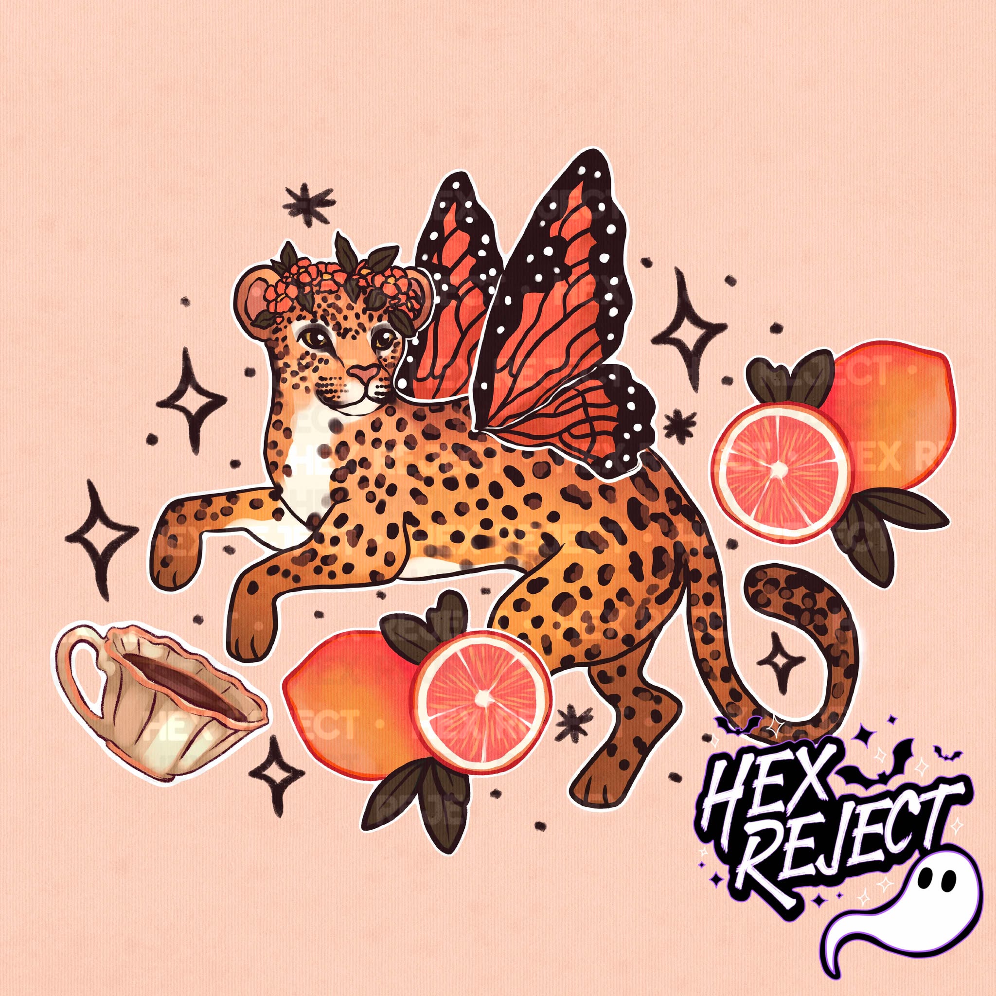 Fae Leopard - PNG / Sub file
