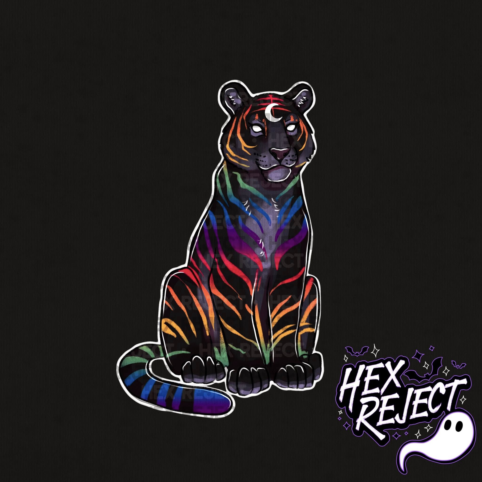 Gay Tigers (black) - PNG / Sub file