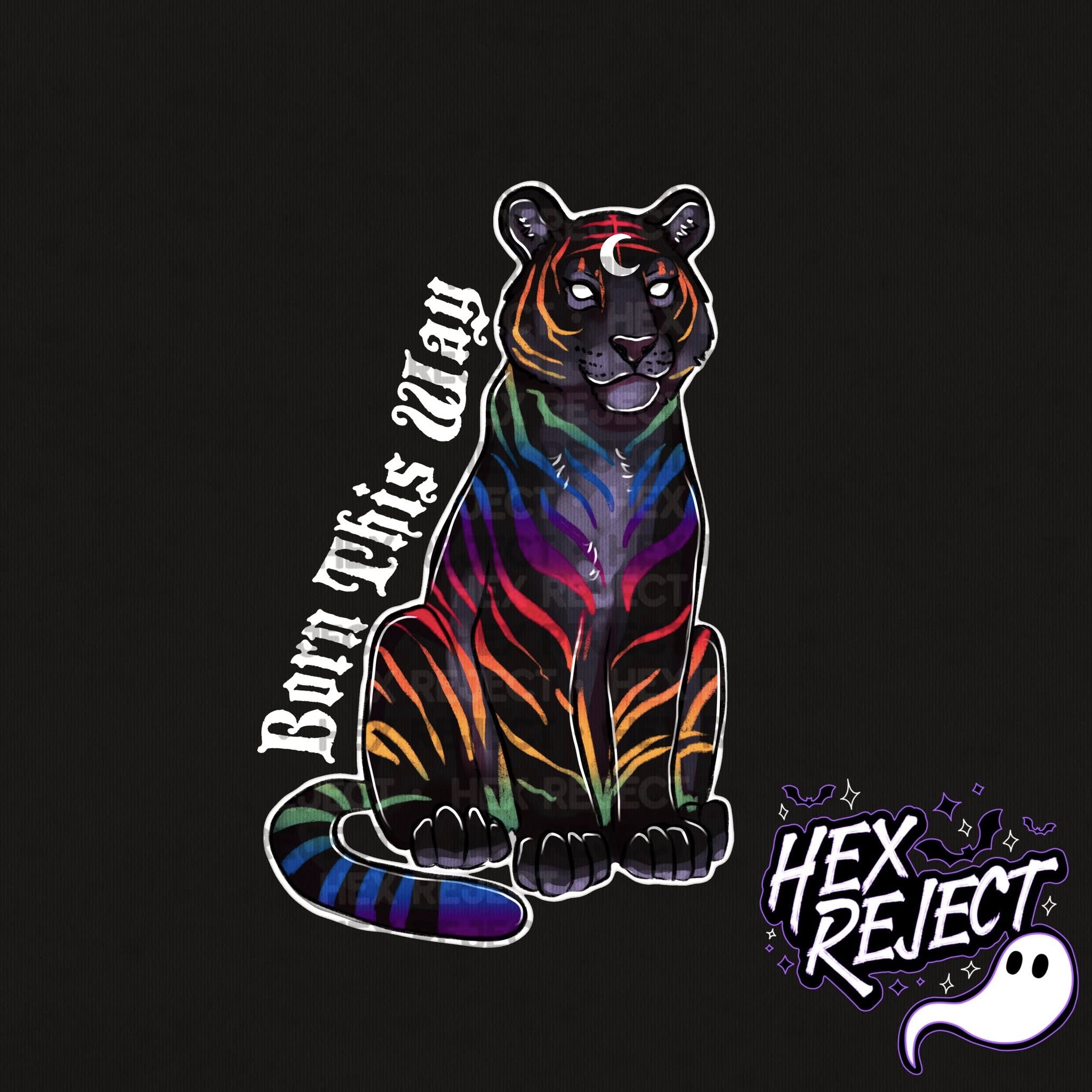 Gay Tigers (black) - PNG / Sub file