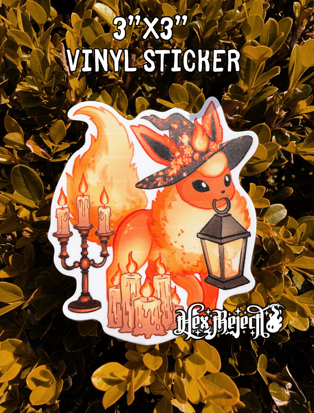 Fire Witch Sticker