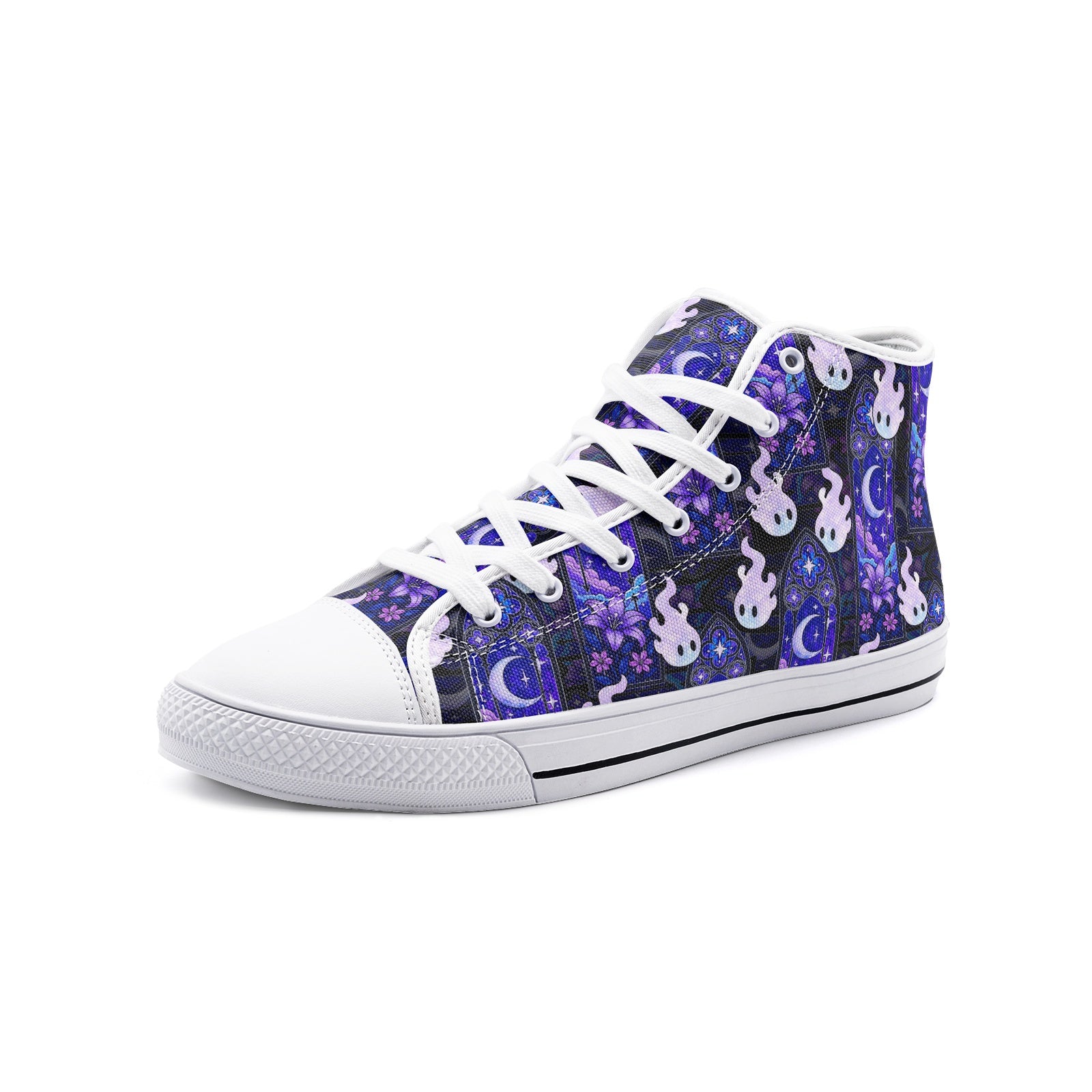 Hex Sprites - Unisex High Top Canvas Shoes
