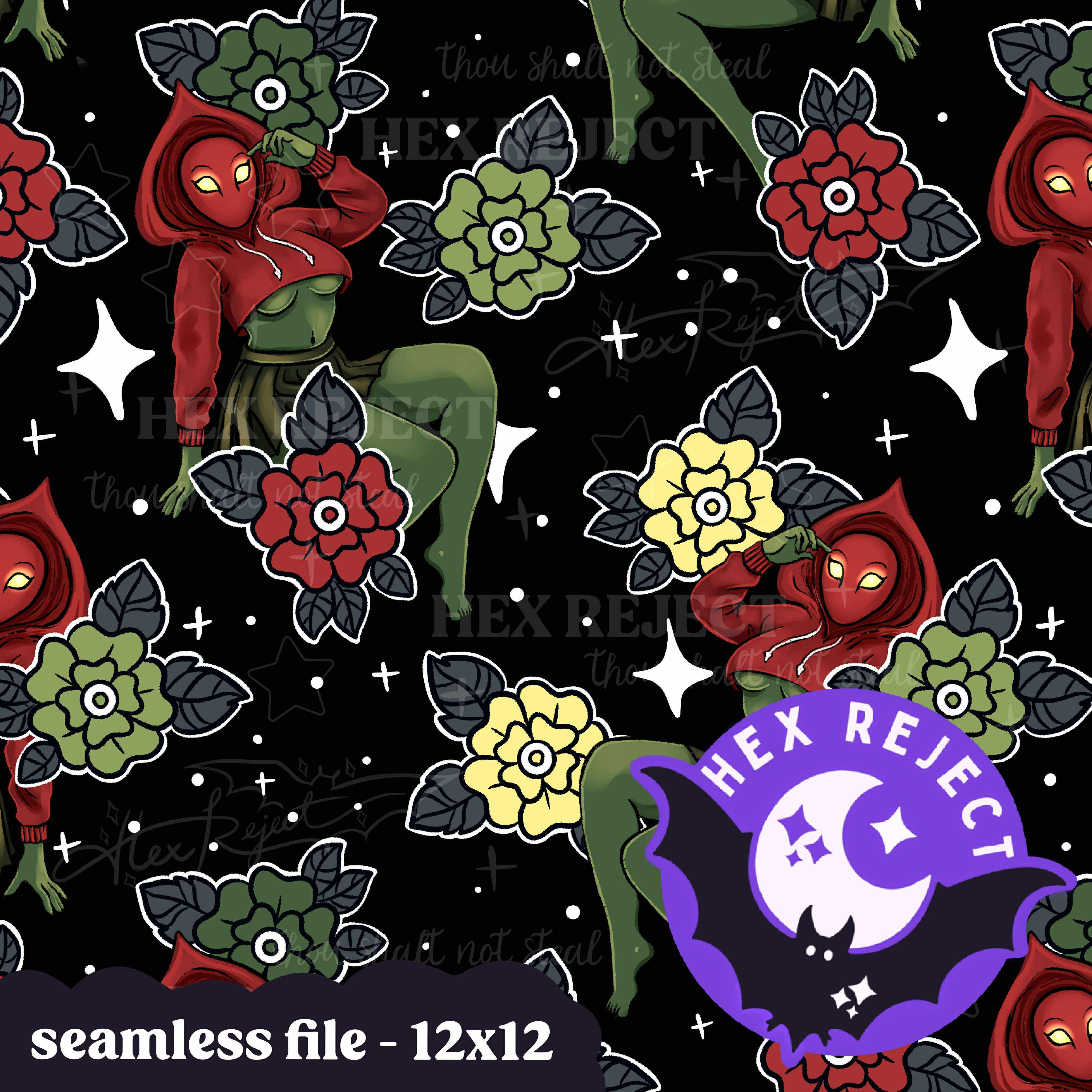 Playghoul Cosmic Curves - Seamless file