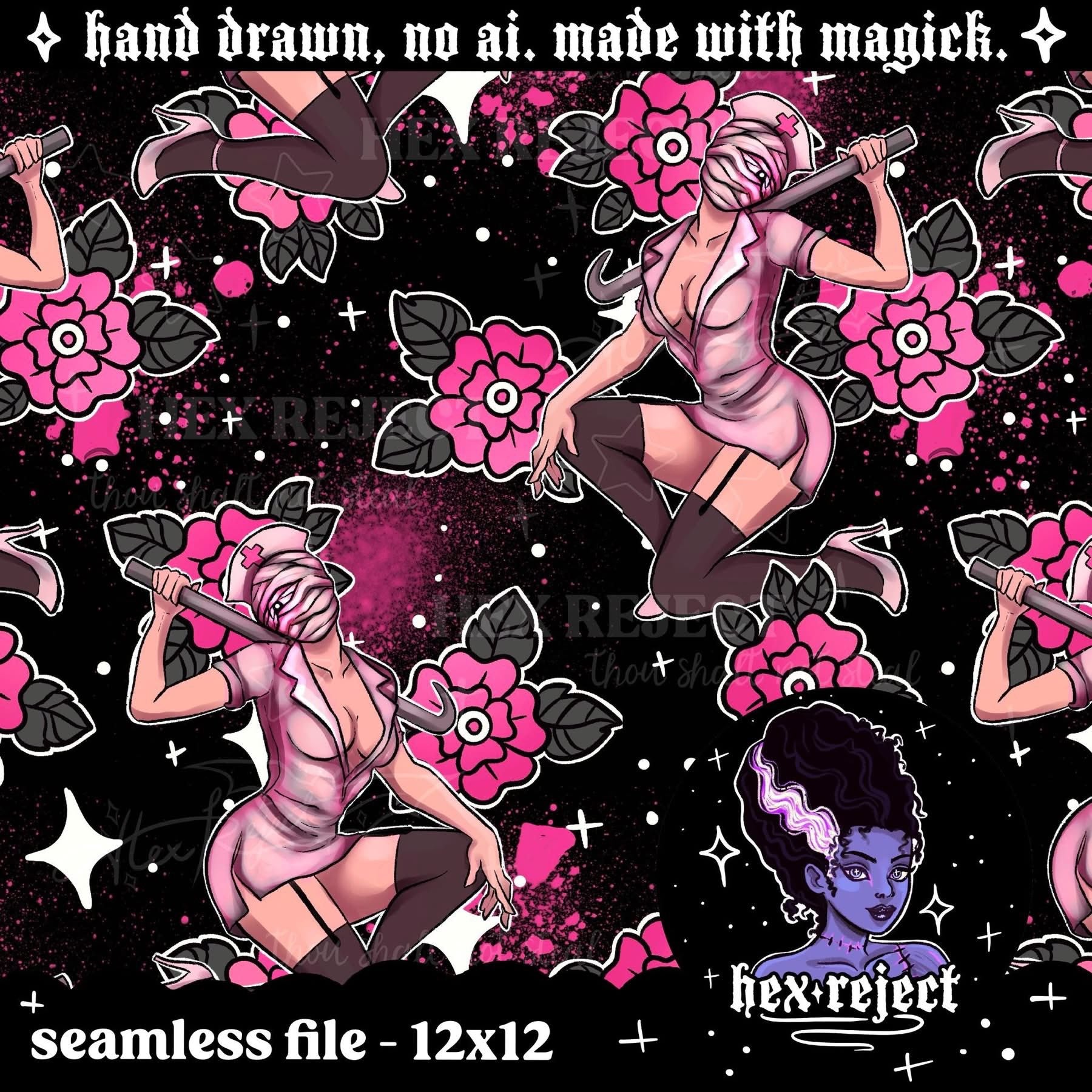 Playghoul Contorted Nurse - Seamless file