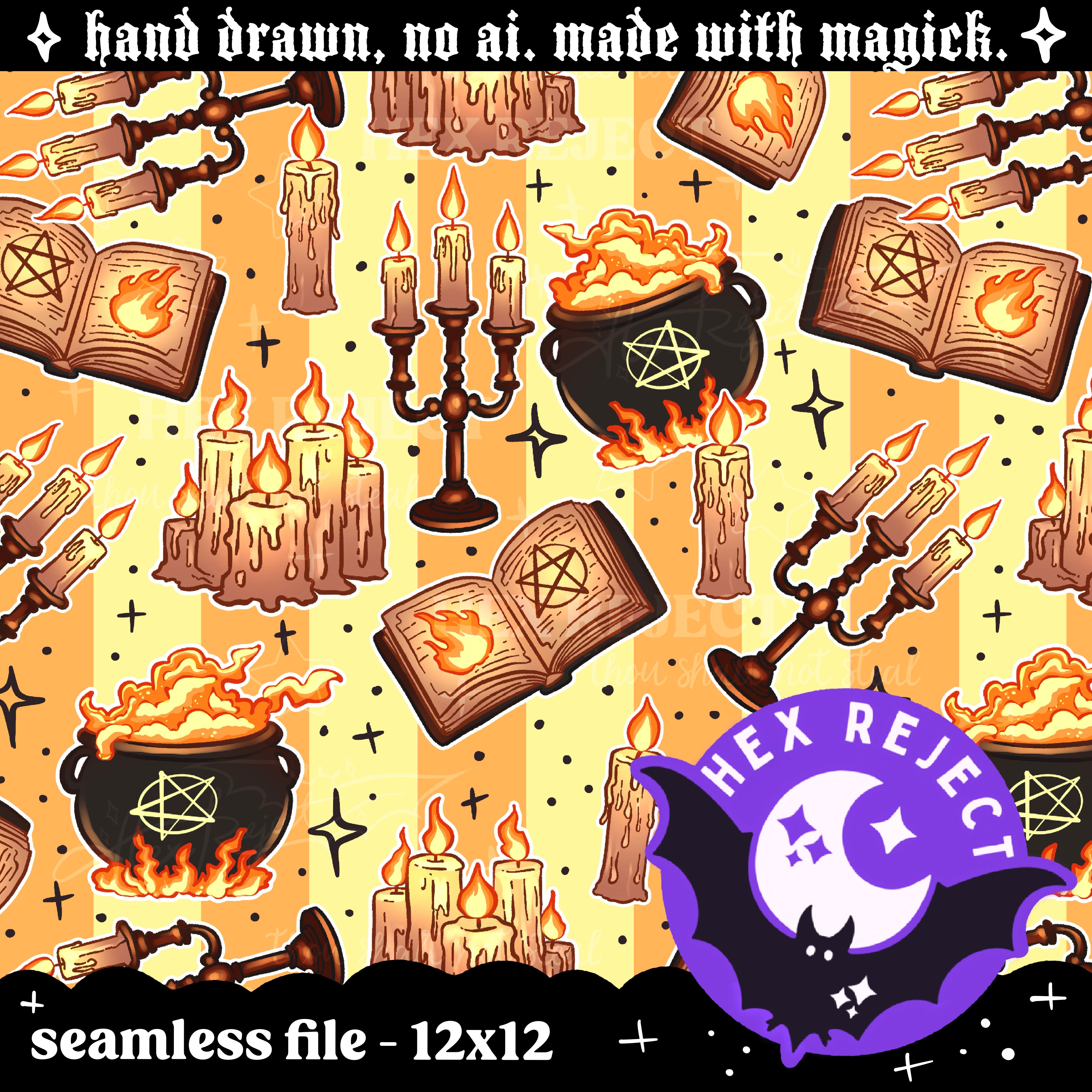 Fire Witch Coords - Seamless Files