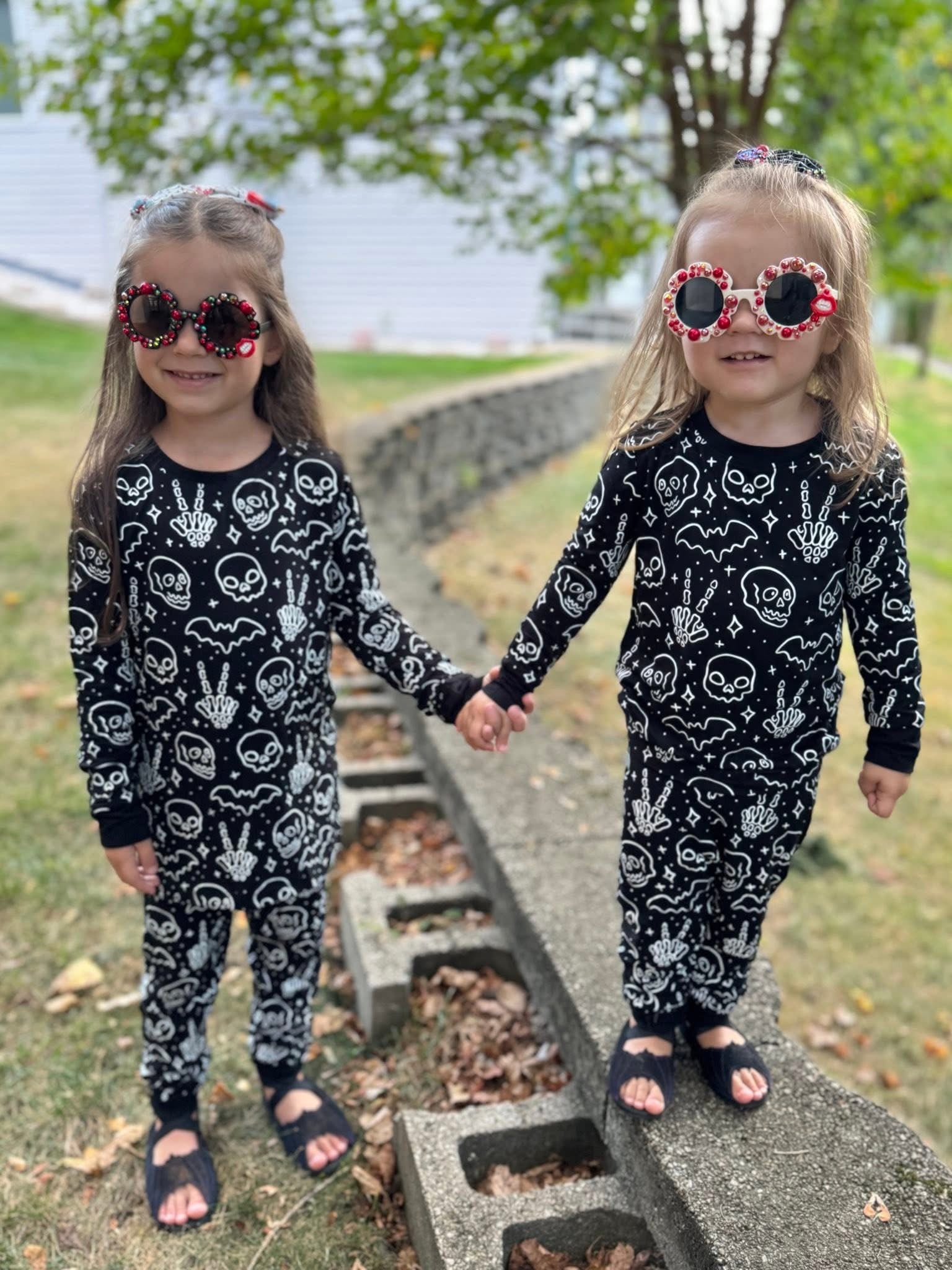 Spooky Glow two piece set (glow in the dark)
