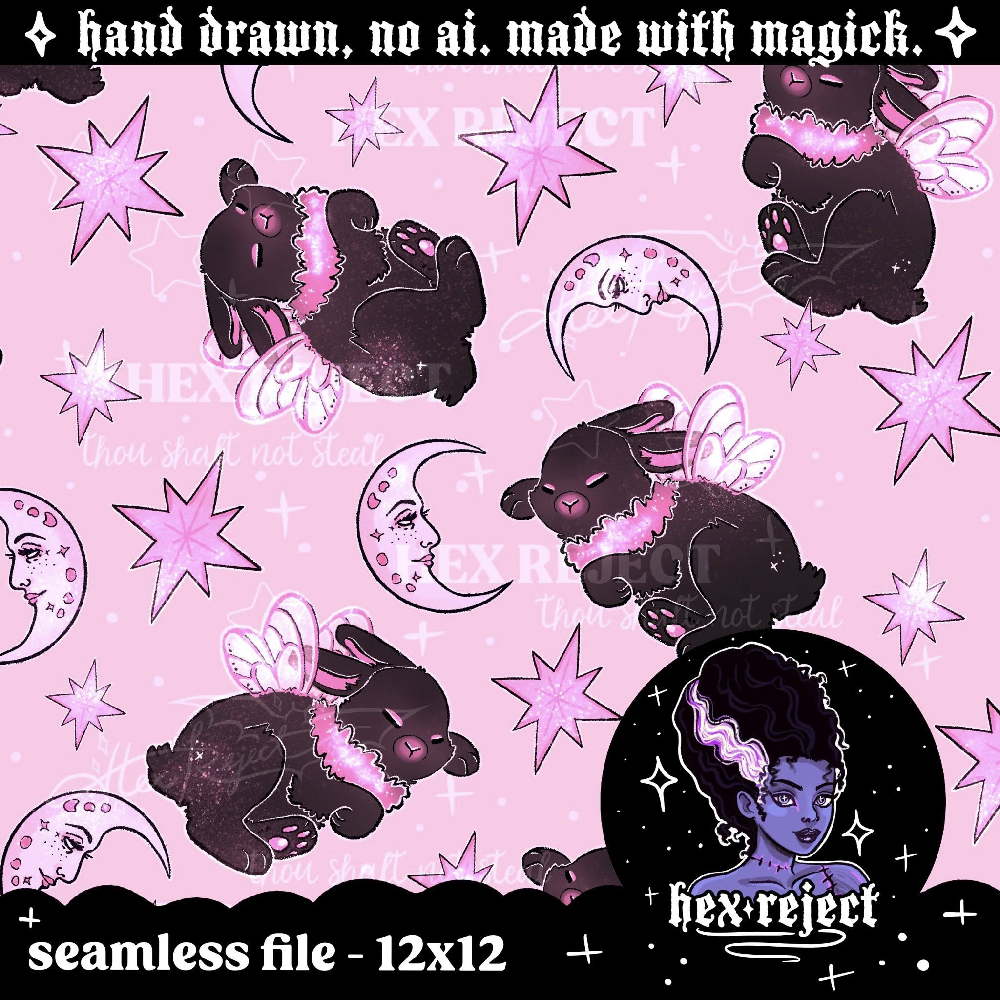 Fae Bunny - Seamless file