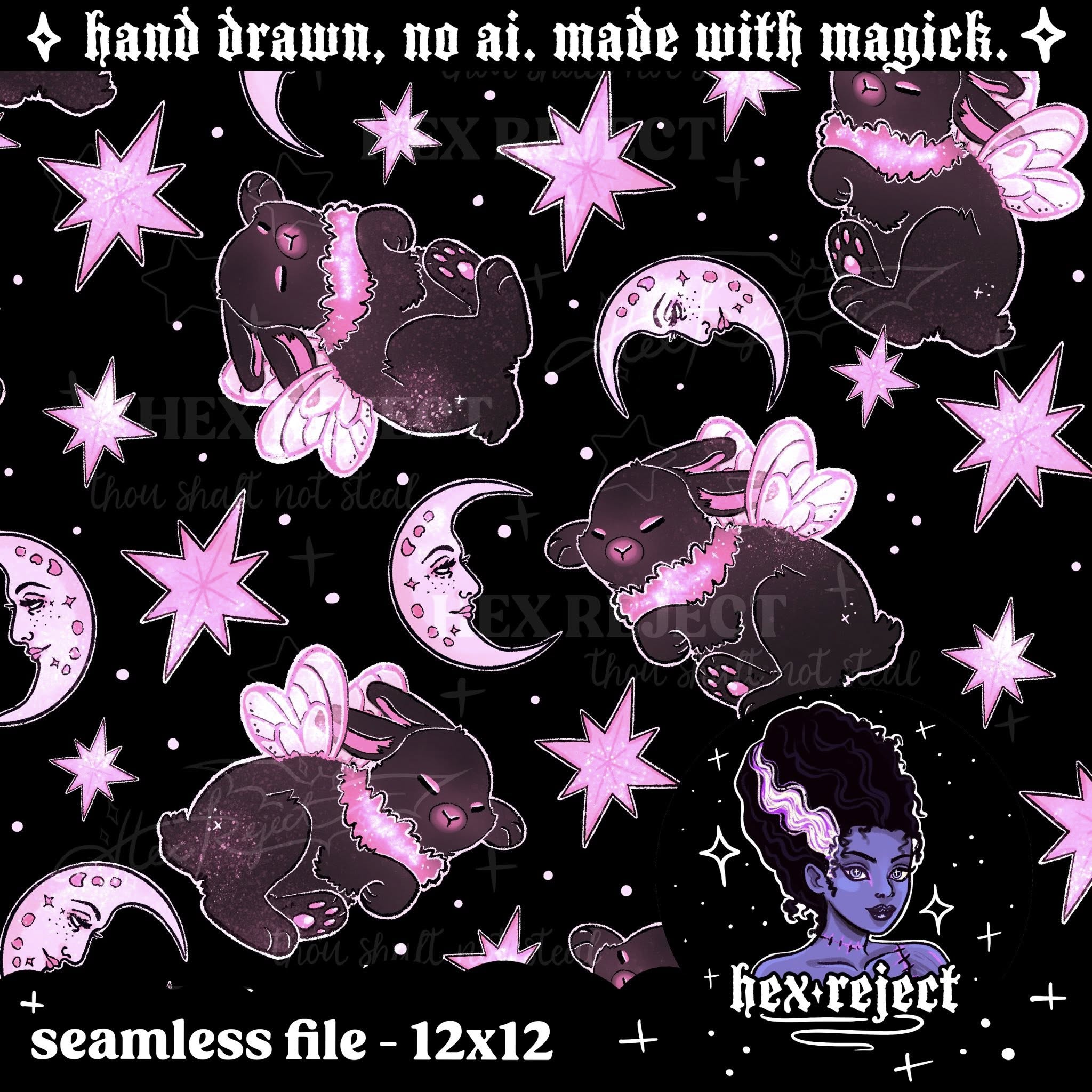 Fae Bunny - Seamless file