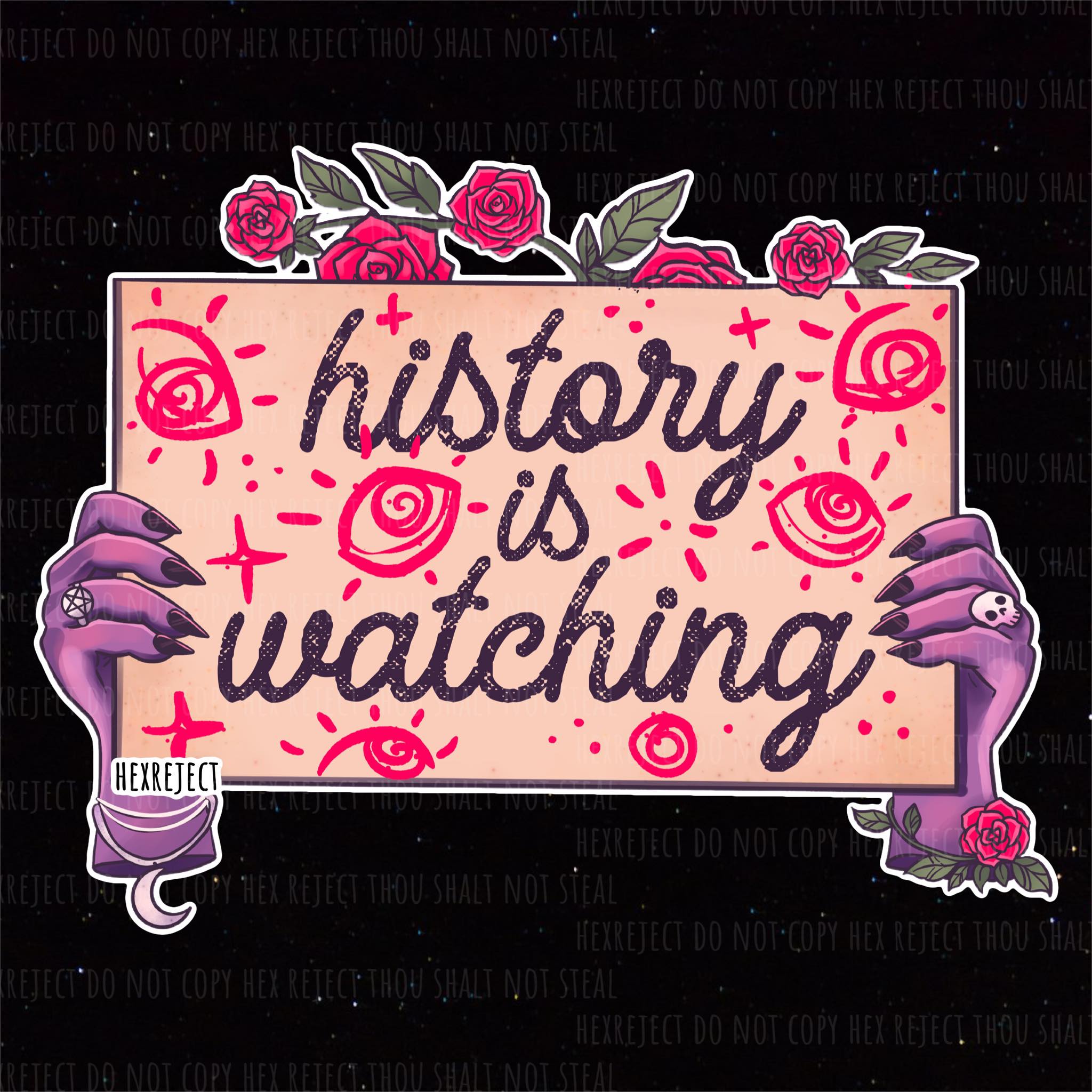 Witchy Protest Signs - PNG Bundle